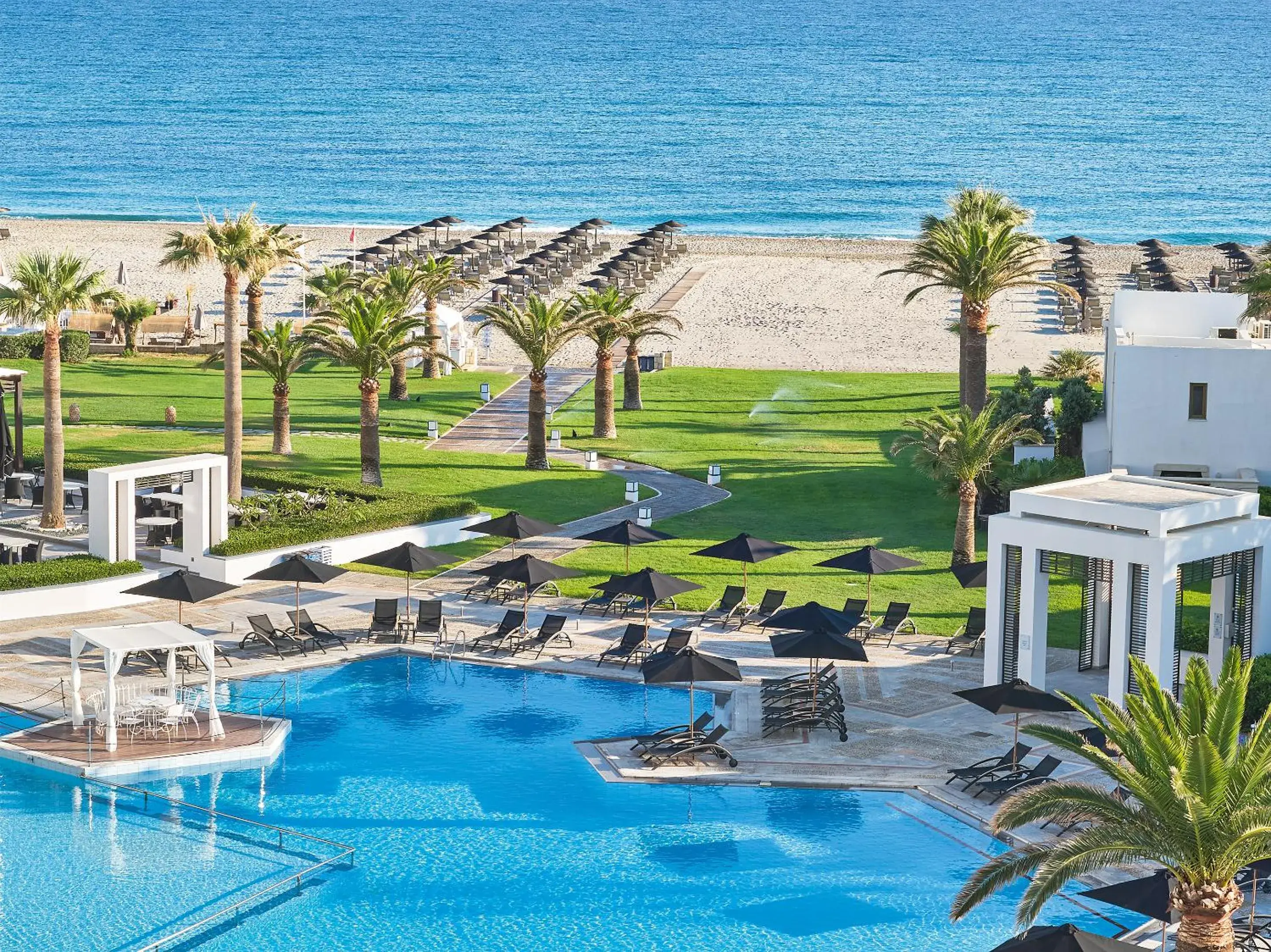 Beach, Pool View in Grecotel Creta Palace