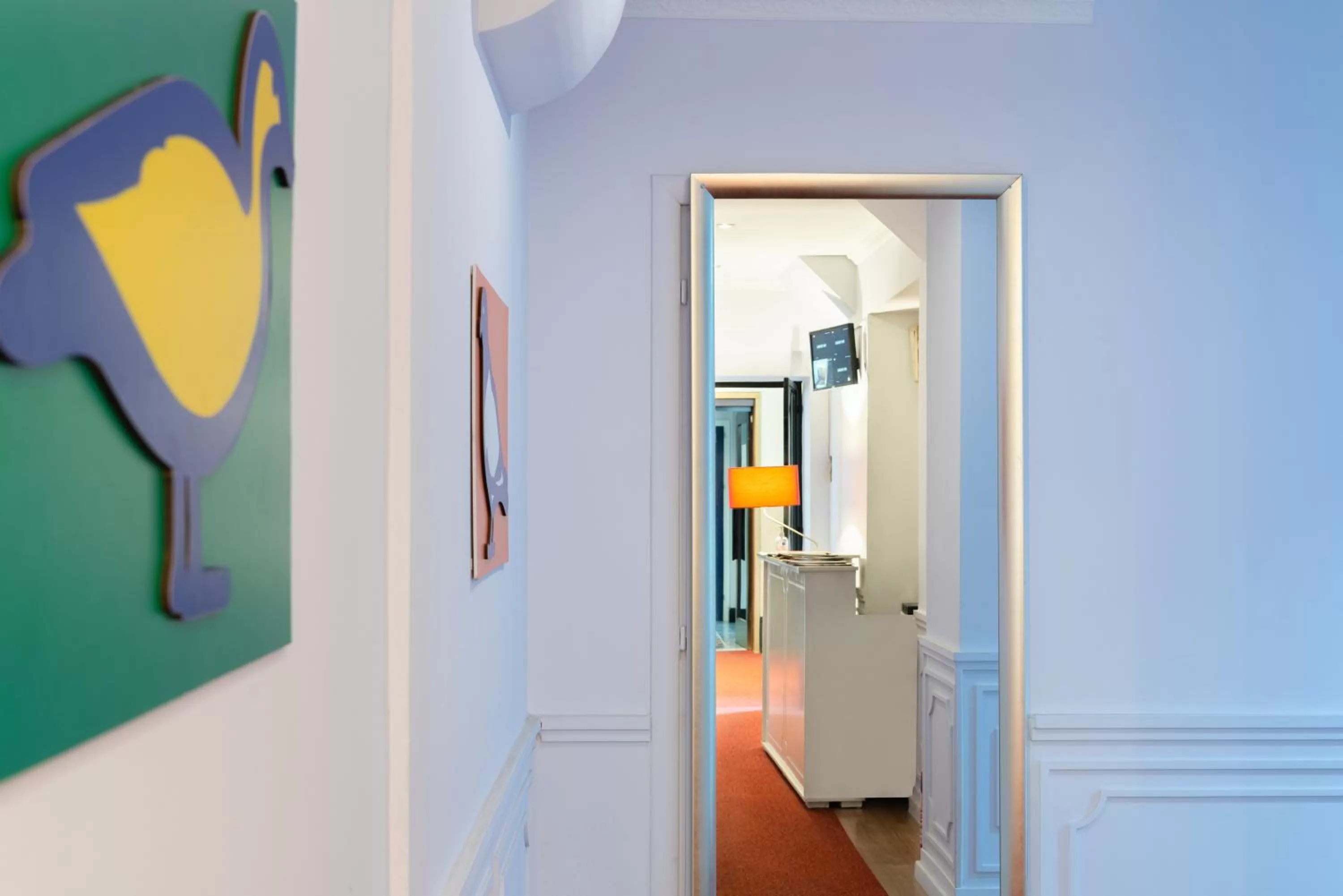 Communal lounge/ TV room in Artistic Tirana Blloku