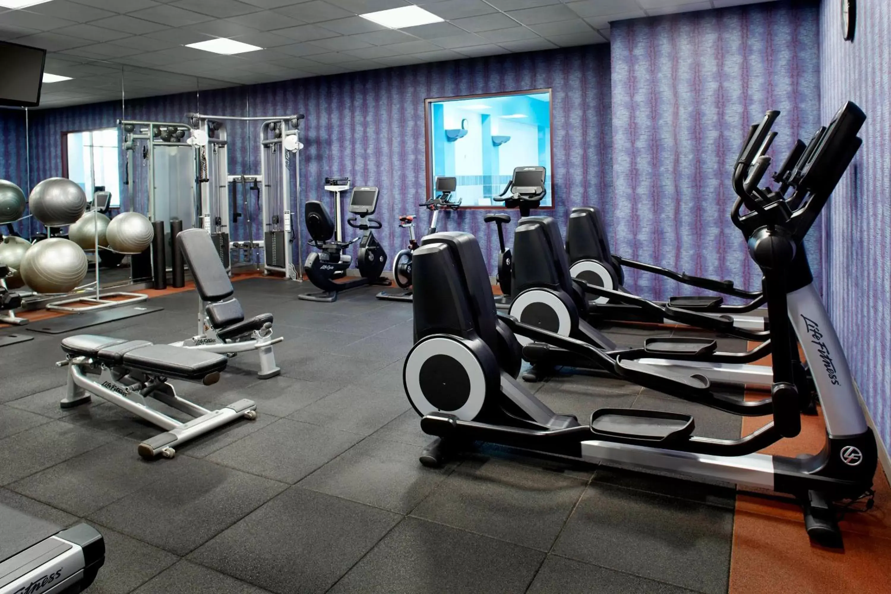 Fitness centre/facilities, Fitness Center/Facilities in Marriott Cincinnati North