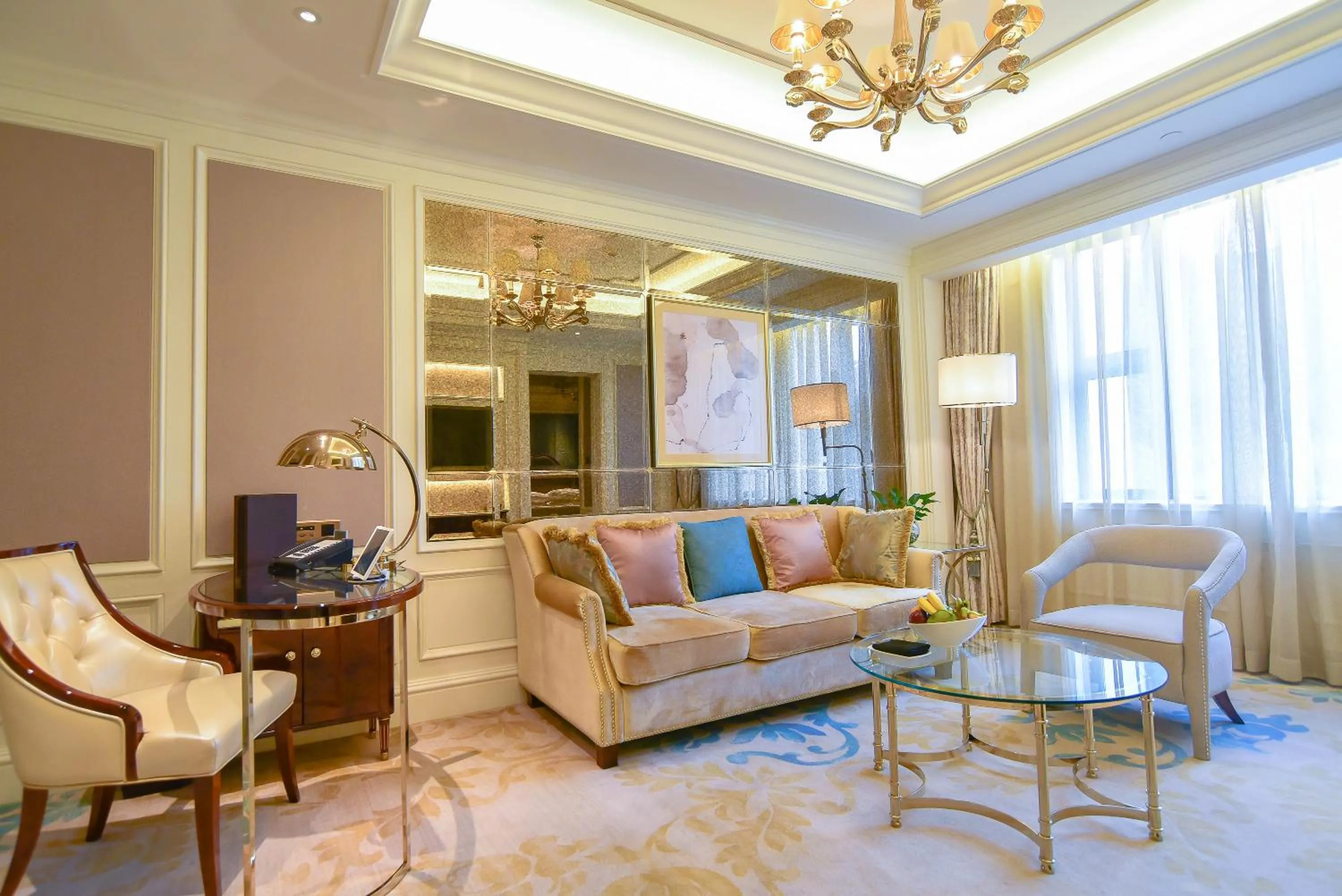 Living room in Xijiao State Guest Hotel