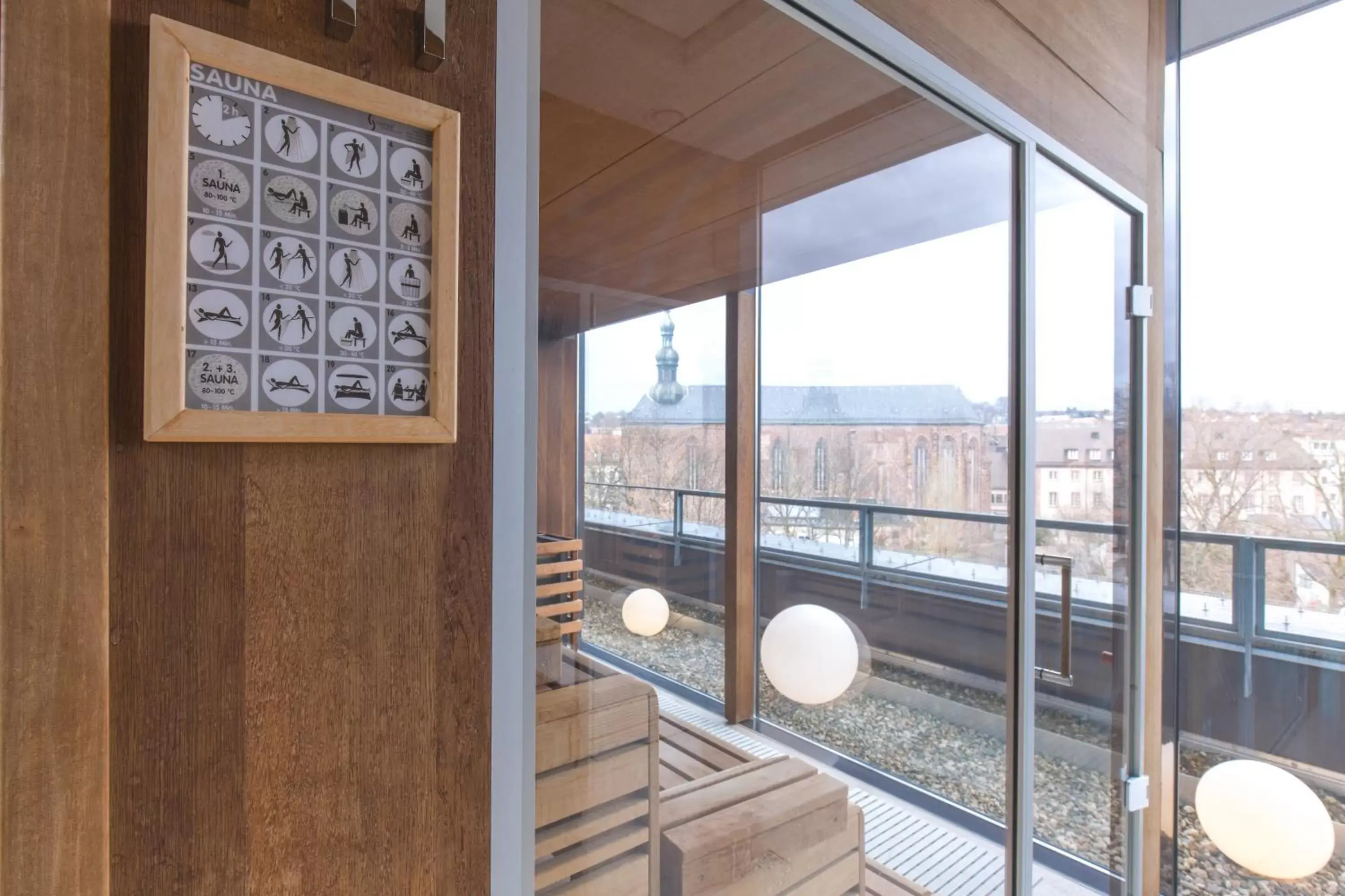 Sauna, Bathroom in SAKS Urban Design Hotel Kaiserslautern