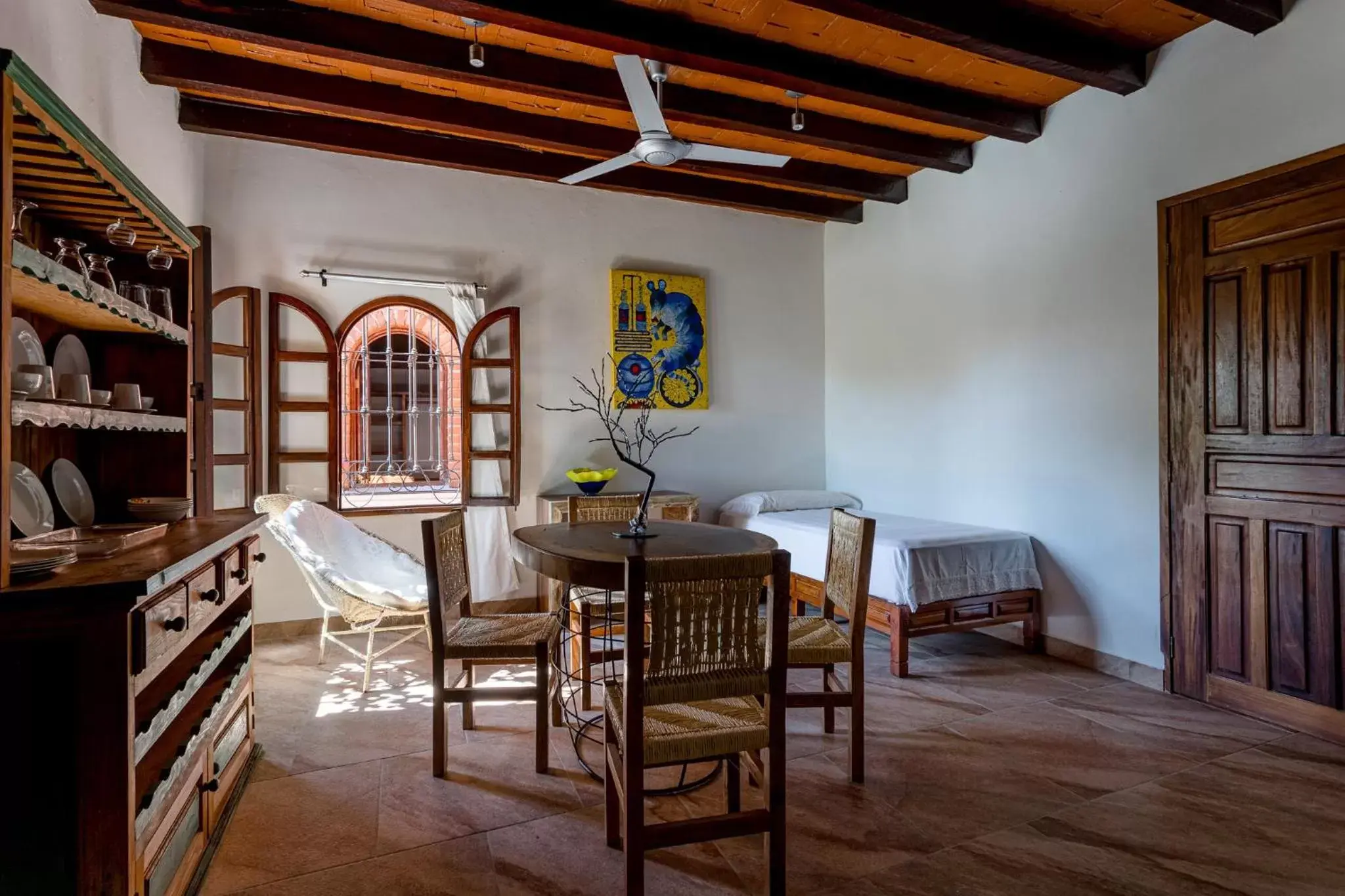 Dining Area in Suites La Hacienda