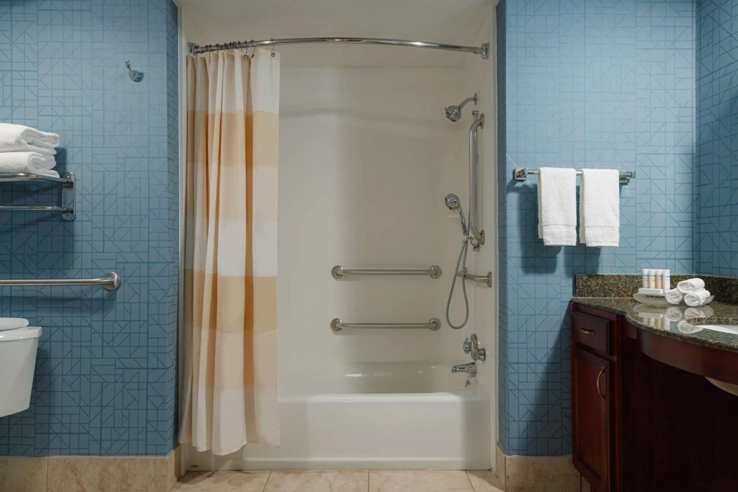 Bathroom in Homewood Suites by Hilton Knoxville West at Turkey Creek