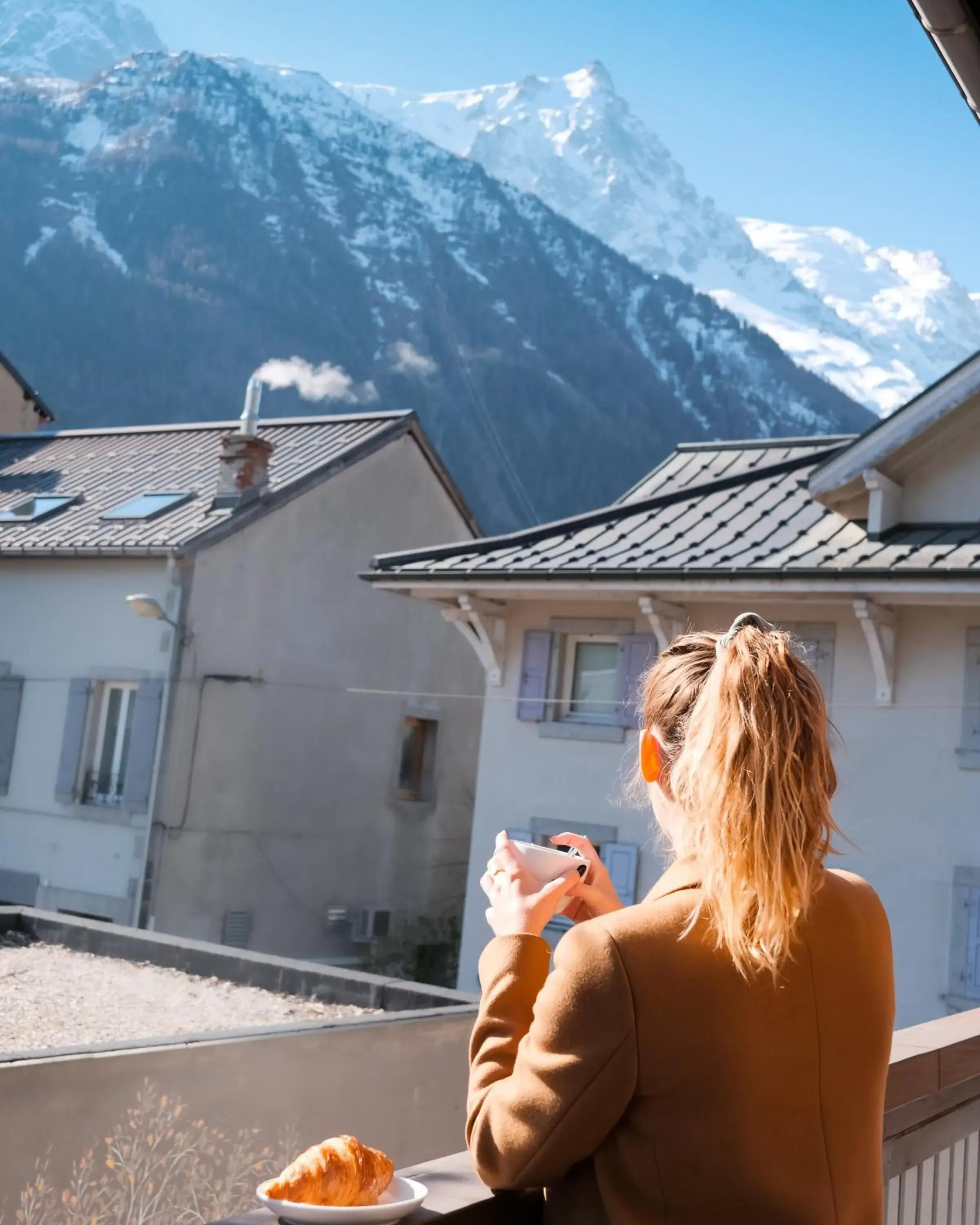 View (from property/room) in Chalet hôtel le Whymper