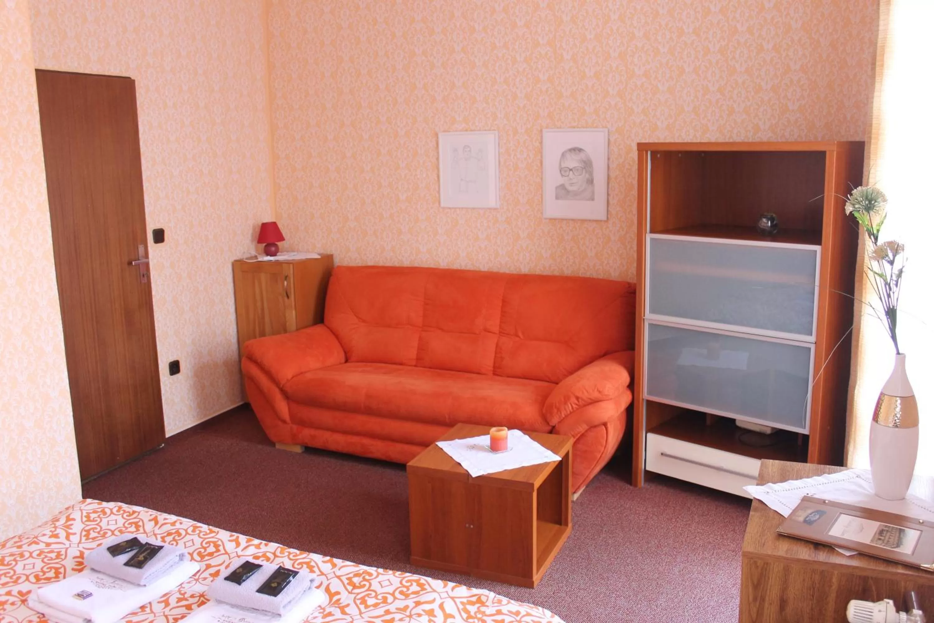 Seating area in Hotel Panský Dům Žamberk