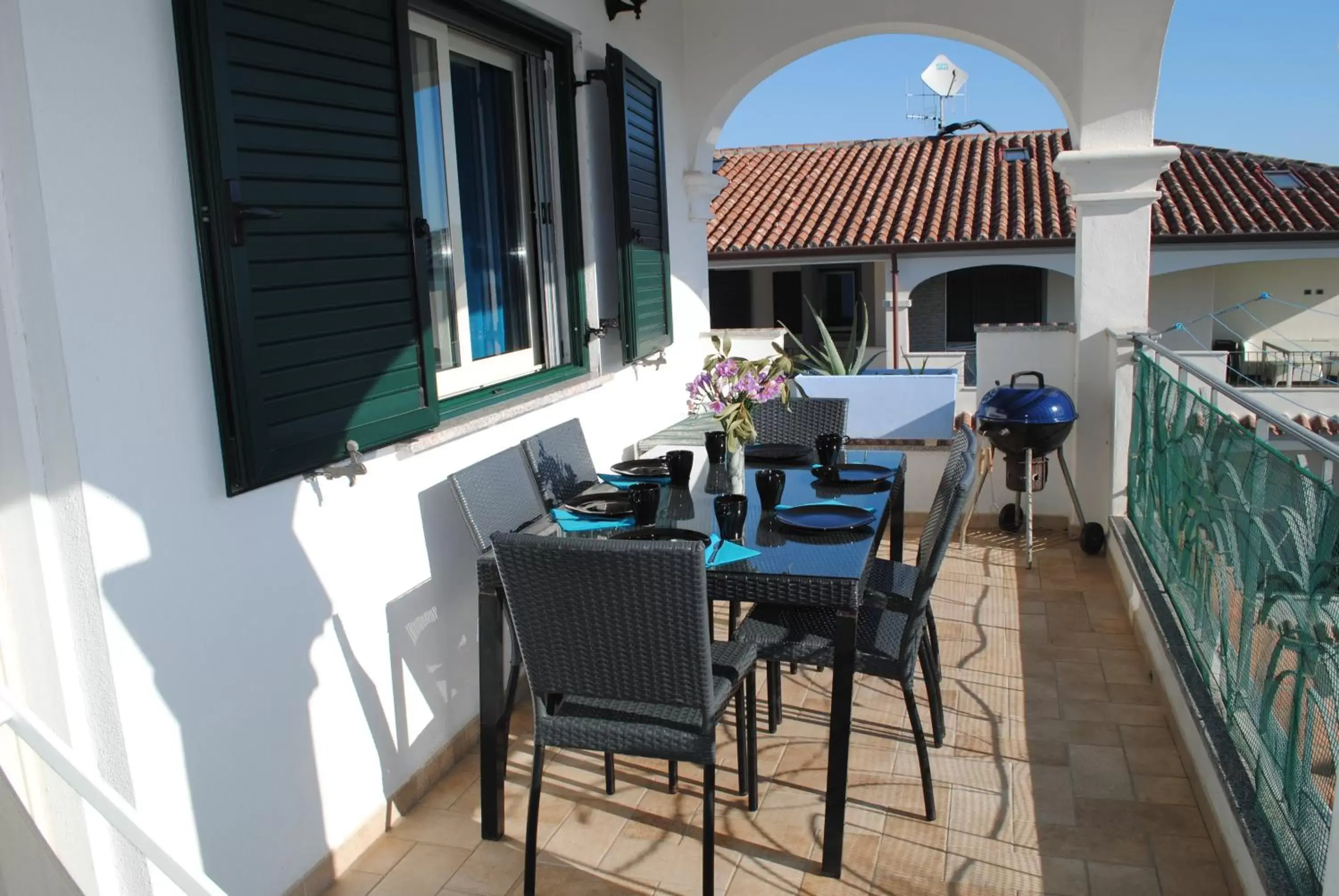 Balcony/Terrace in Holiday Residence Rifugio