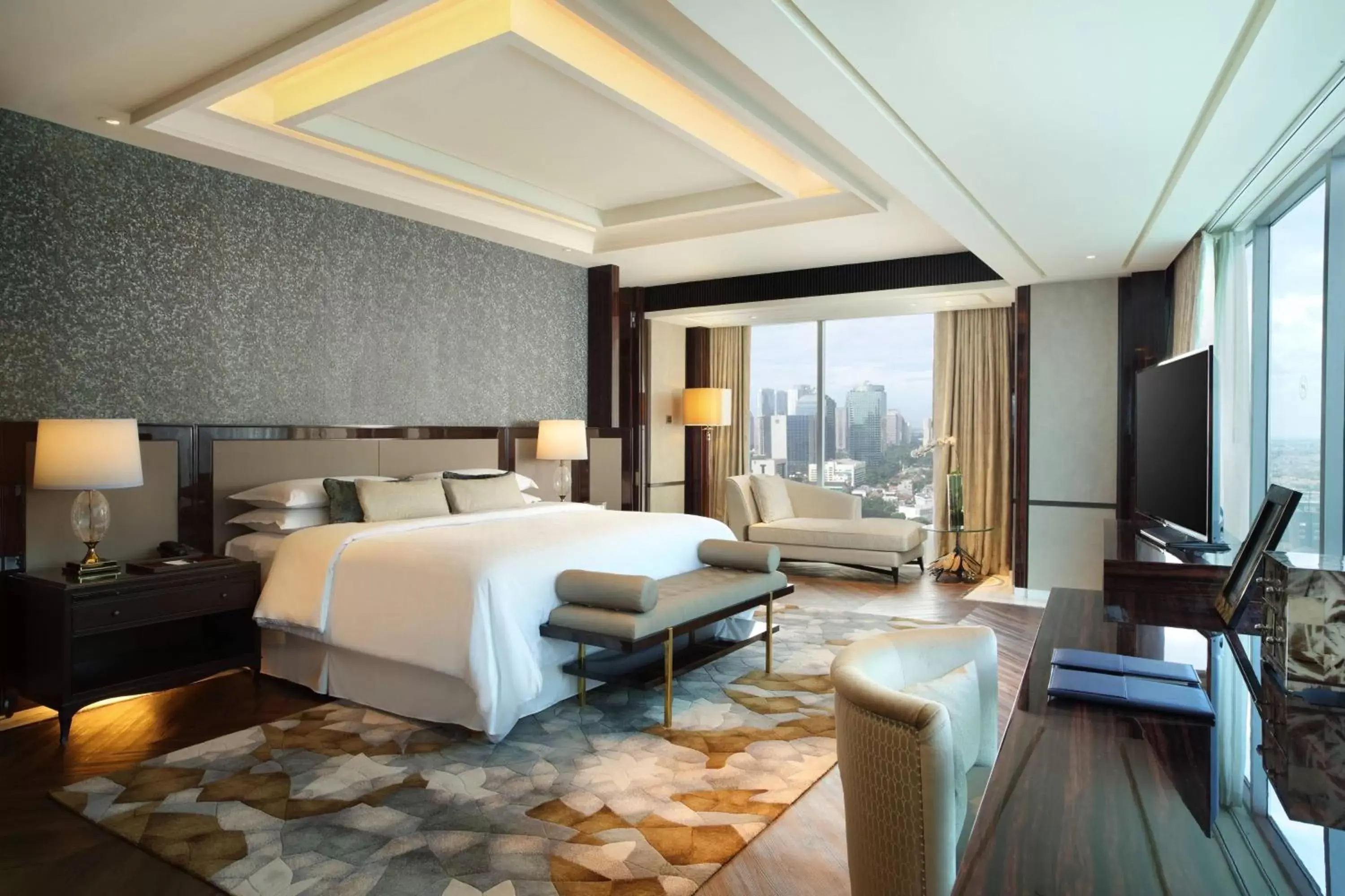 Bedroom in Sheraton Grand Jakarta Gandaria City Hotel