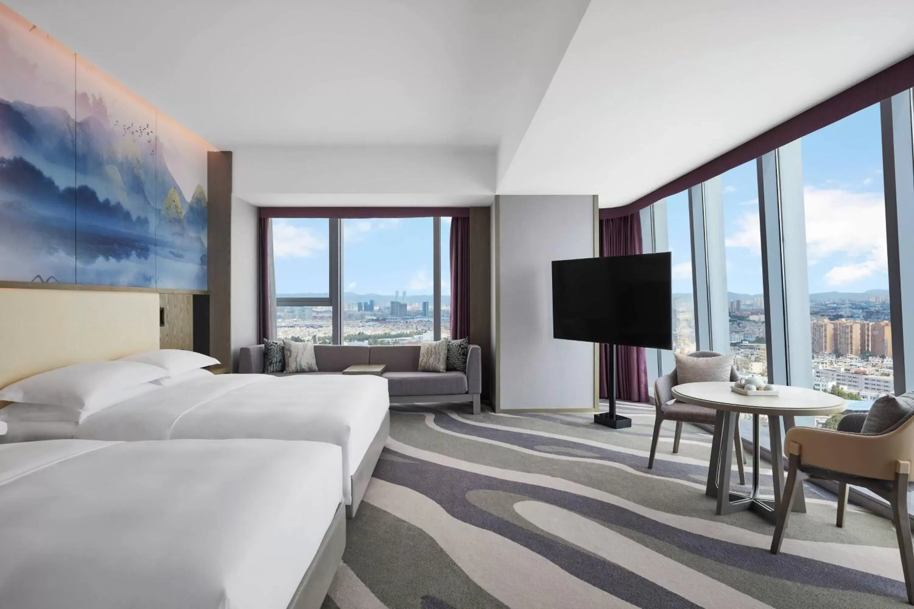 Photo of the whole room, View in Delta Hotels by Marriott Kunming