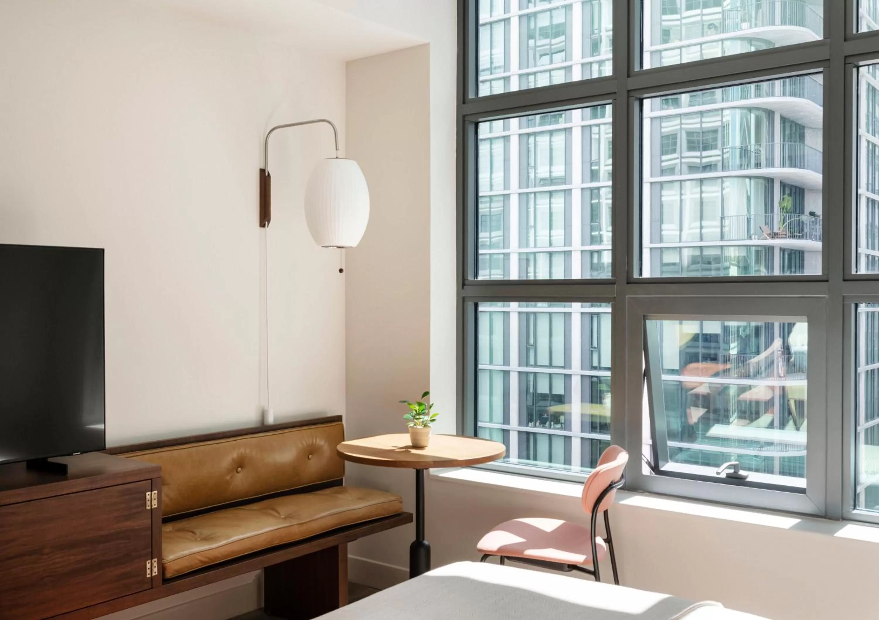 Seating area in ROOST Tampa