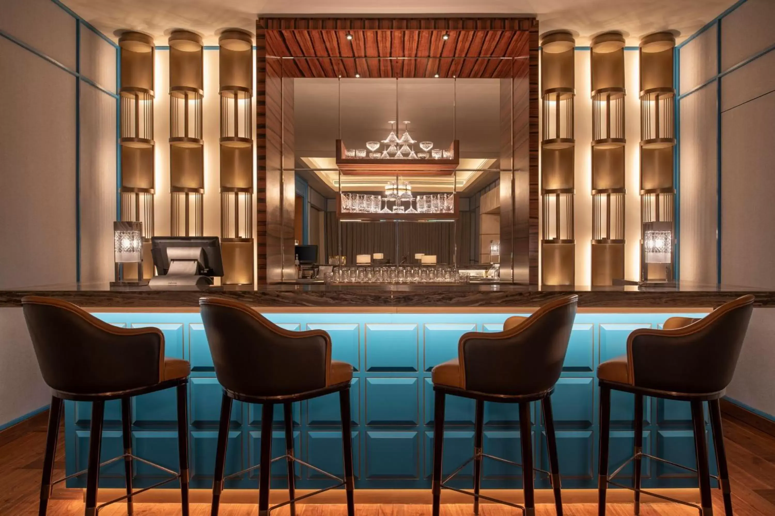 Lounge or bar in The St. Regis Doha