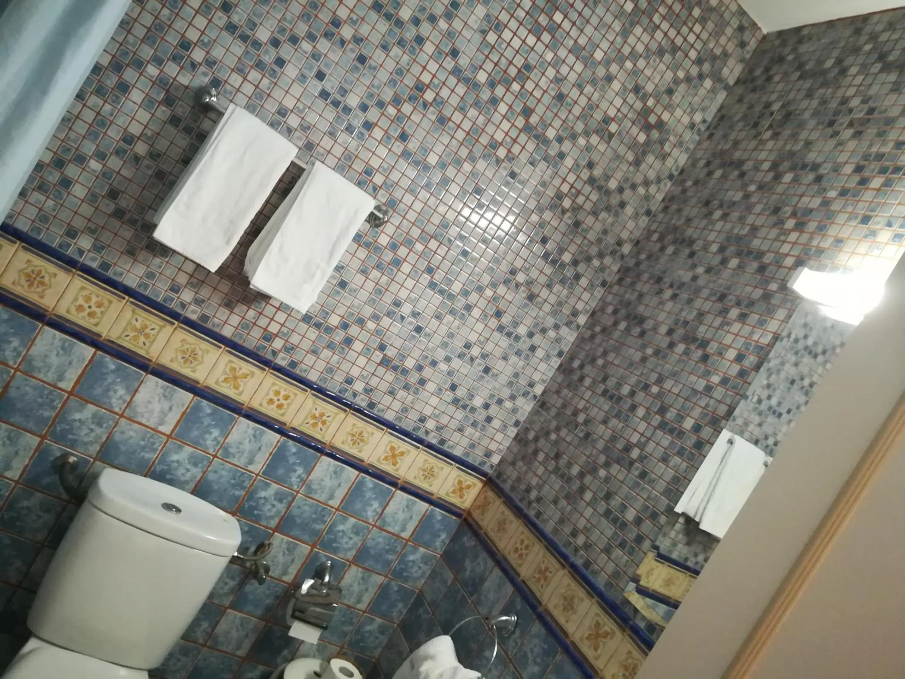 Decorative detail, Bathroom in Nuevo Hotel