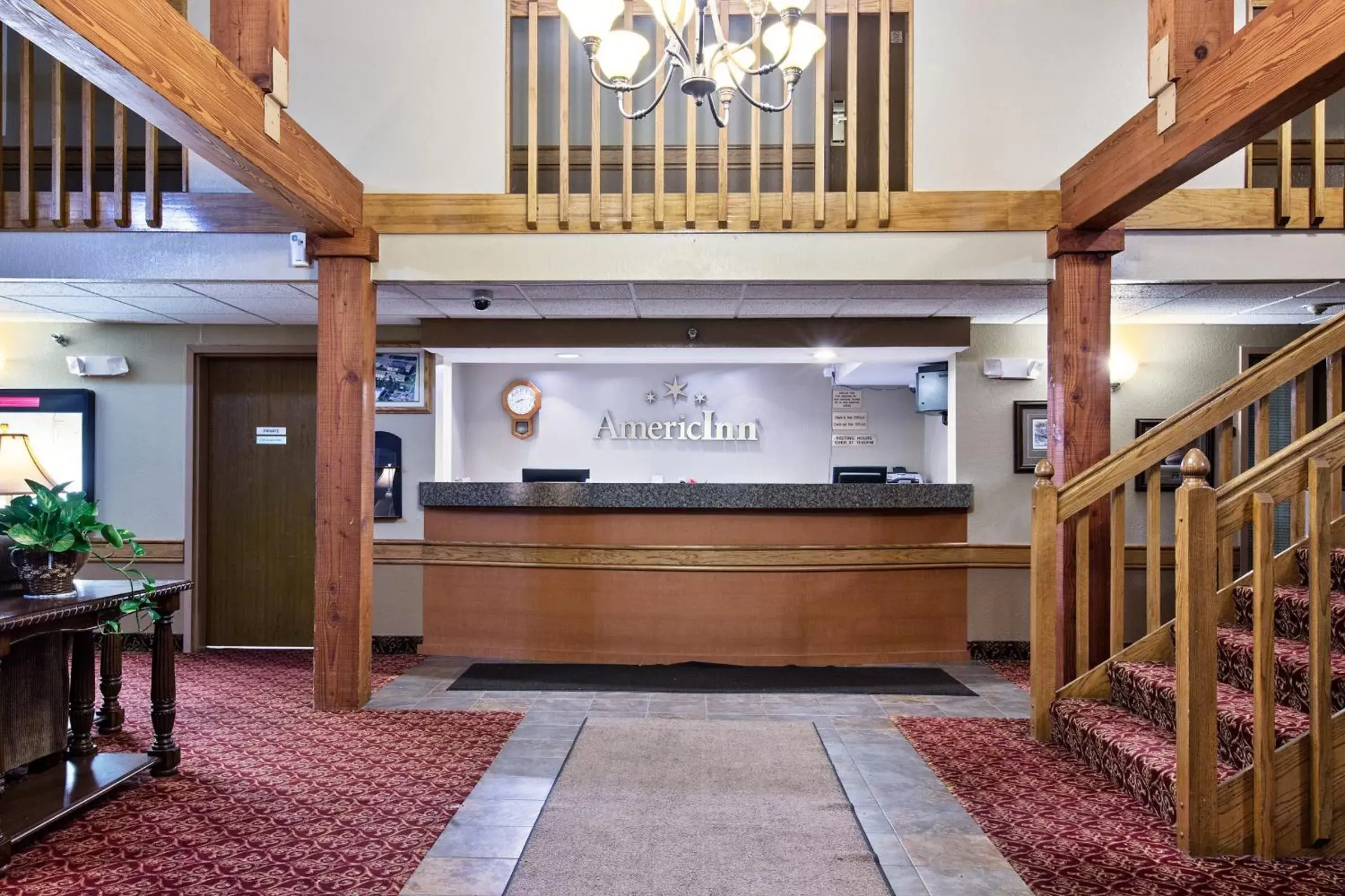 Lobby or reception, Lobby/Reception in AmericInn by Wyndham Ham Lake