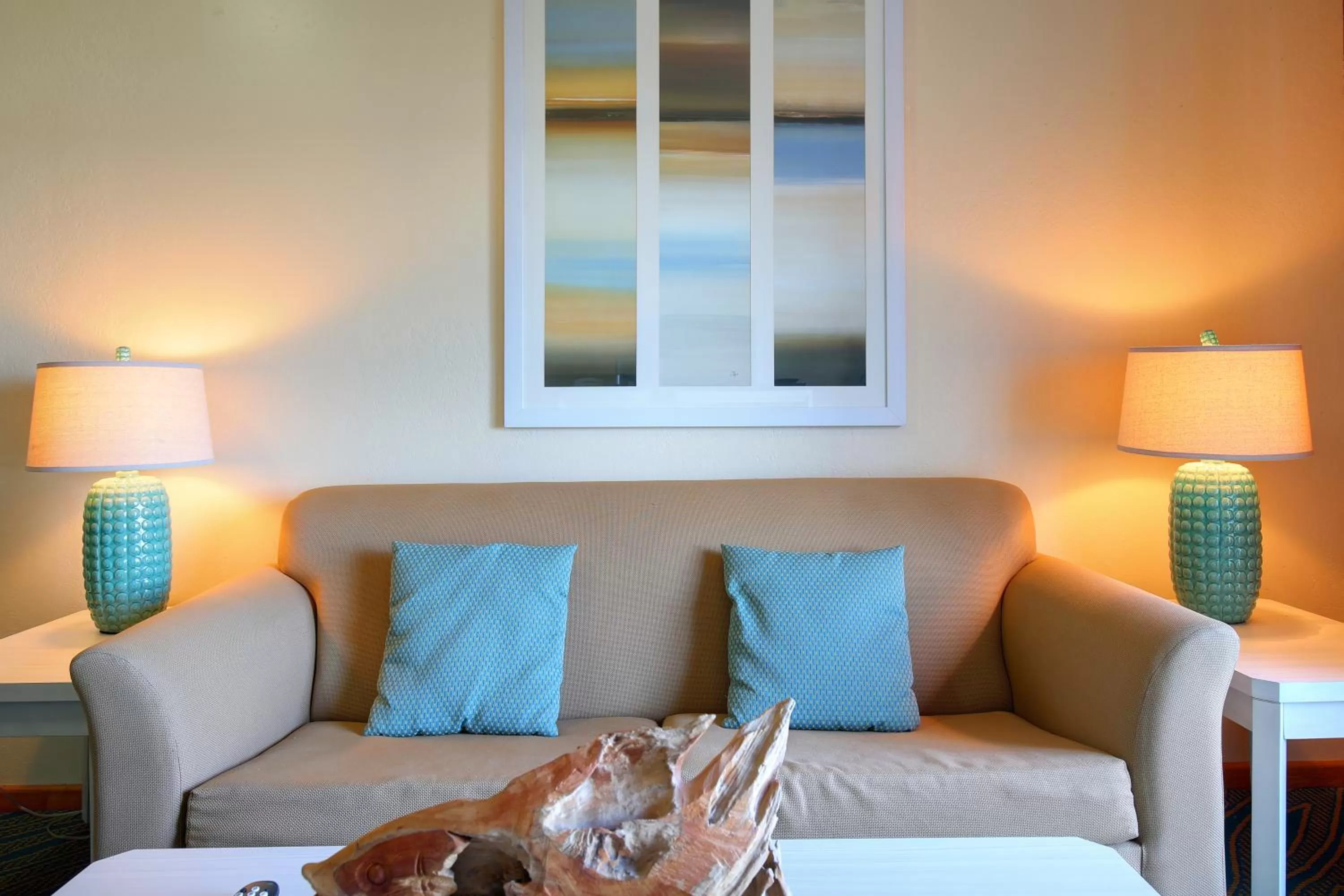 Living room in Ocean Pines Resort