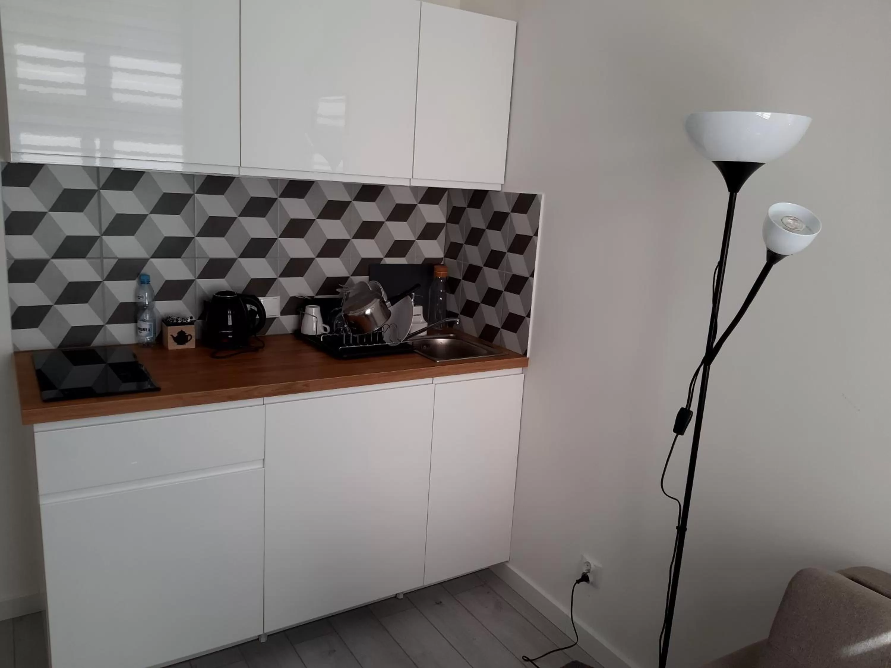 Kitchen or kitchenette, Kitchen/Kitchenette in Apartamenty Katowice Stawowa 5