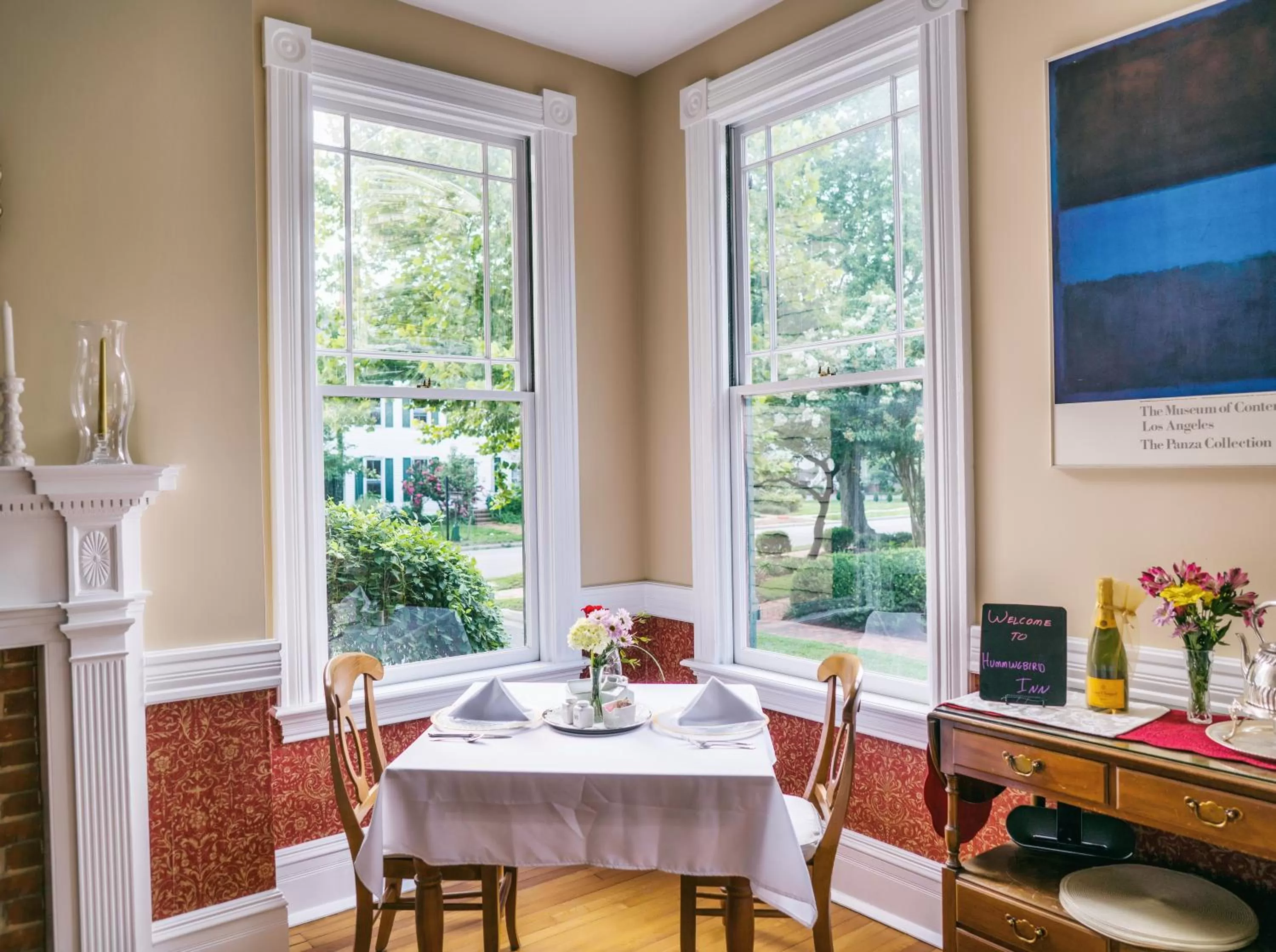 Dining area, Restaurant/Places to Eat in Hummingbird Inn