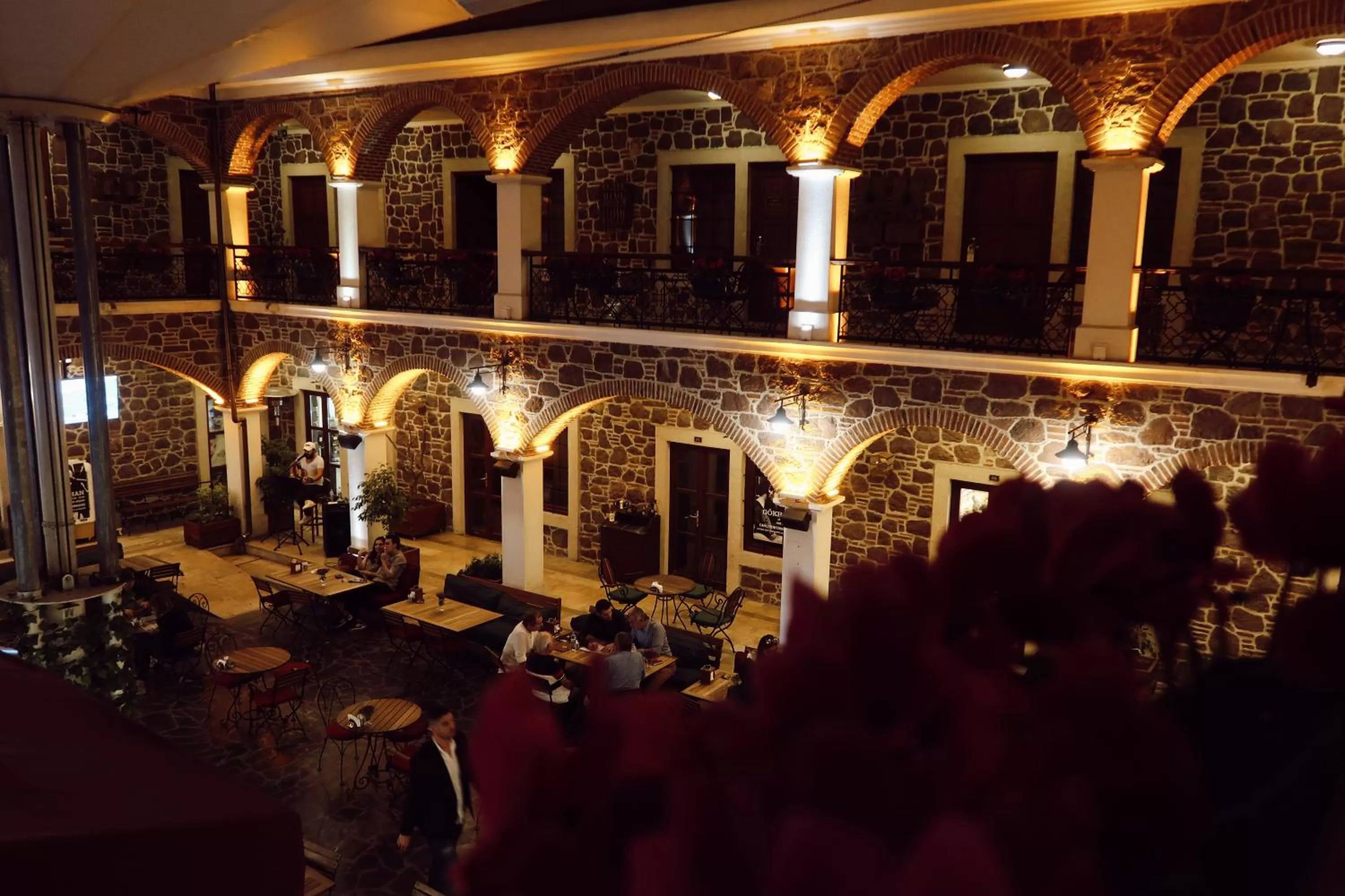 Restaurant/places to eat in L'Agora Old Town Hotel & Bazaar