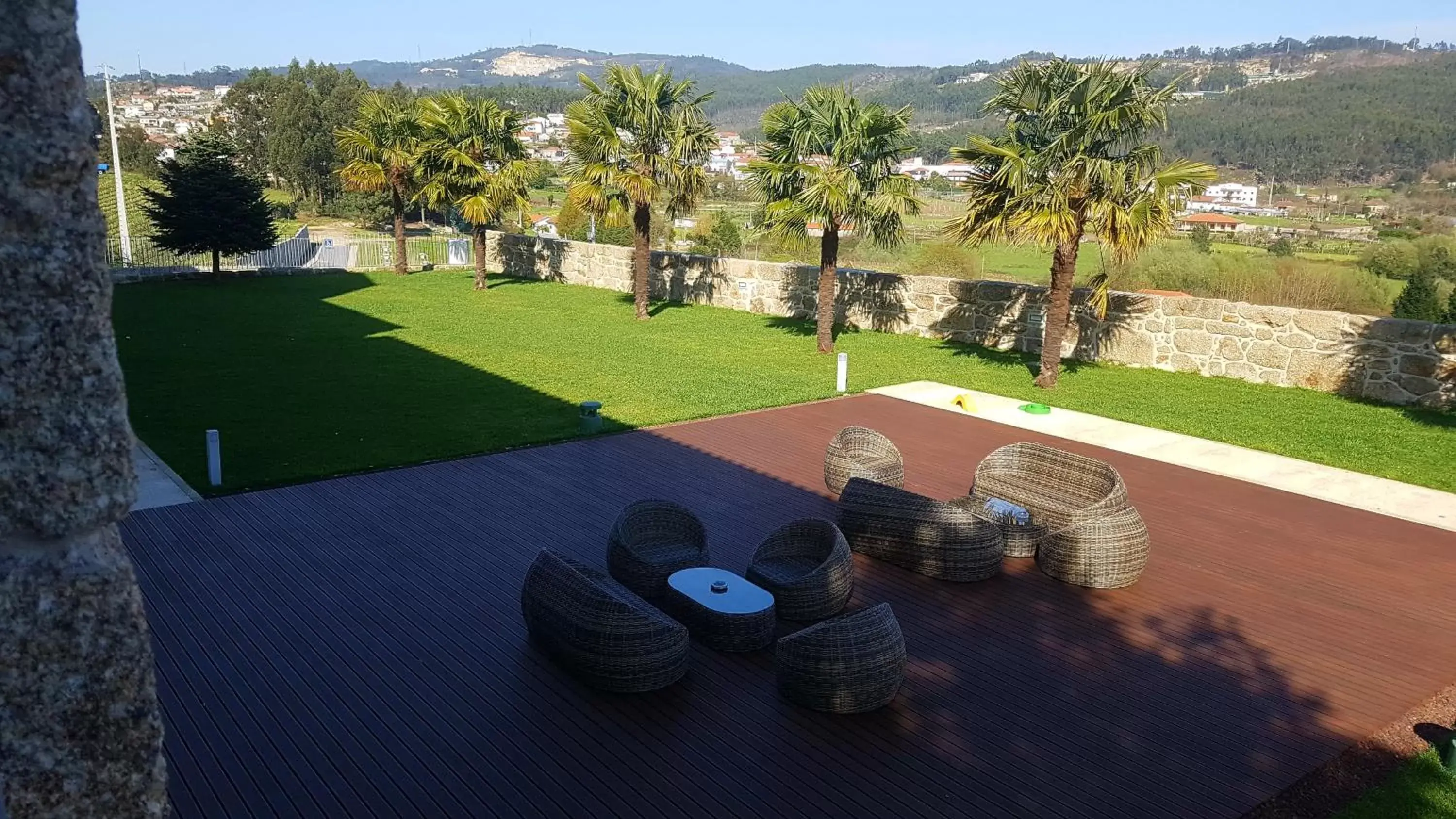 Balcony/Terrace in Hotel Rural Quinta das Quintães