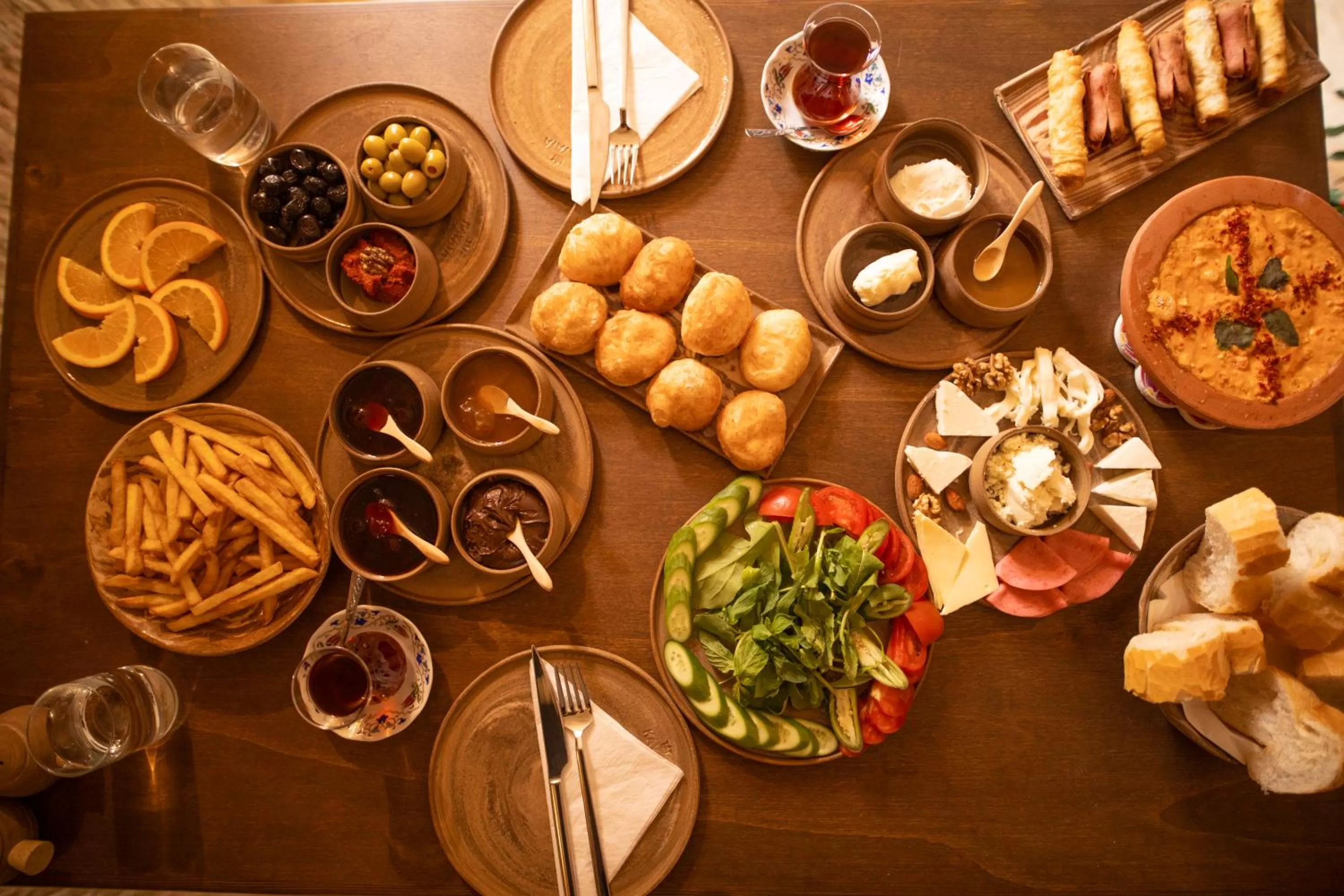 Food and drinks in Kayata Cave Suites Special Class