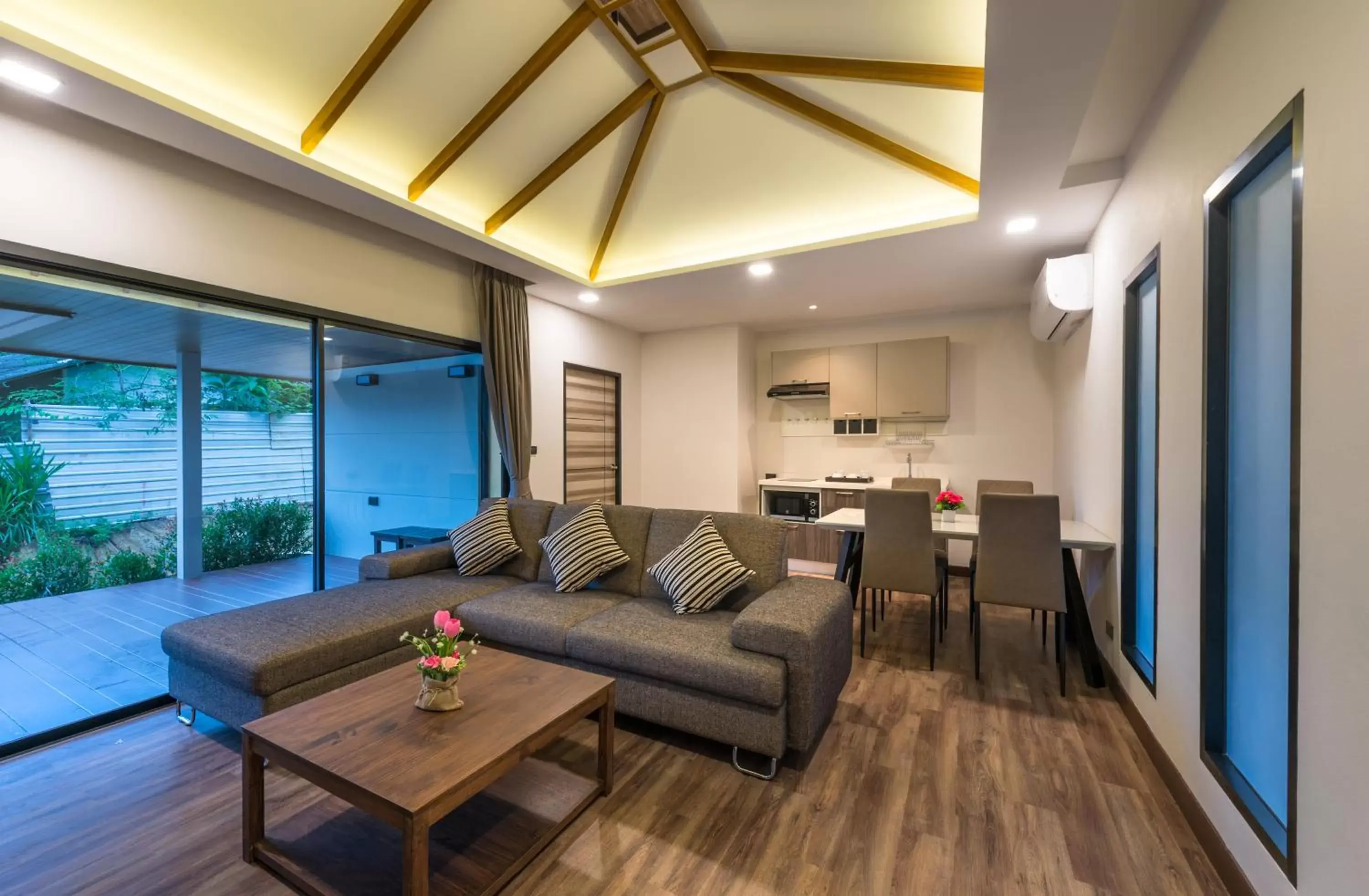 Seating Area in Cher​mantra​ Aonang​ Resort & Pool​ Suite