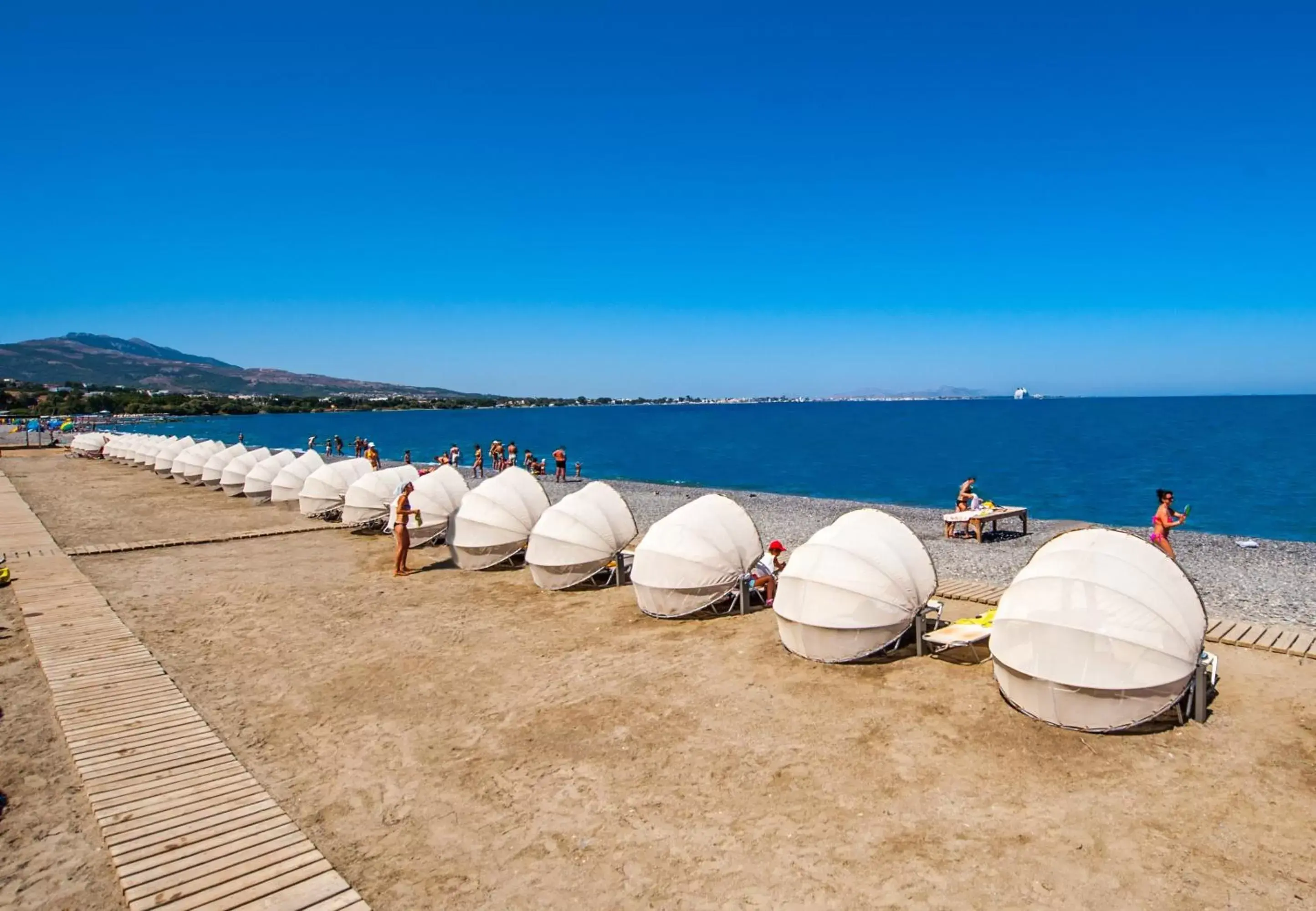 Beach in Kipriotis Village Resort