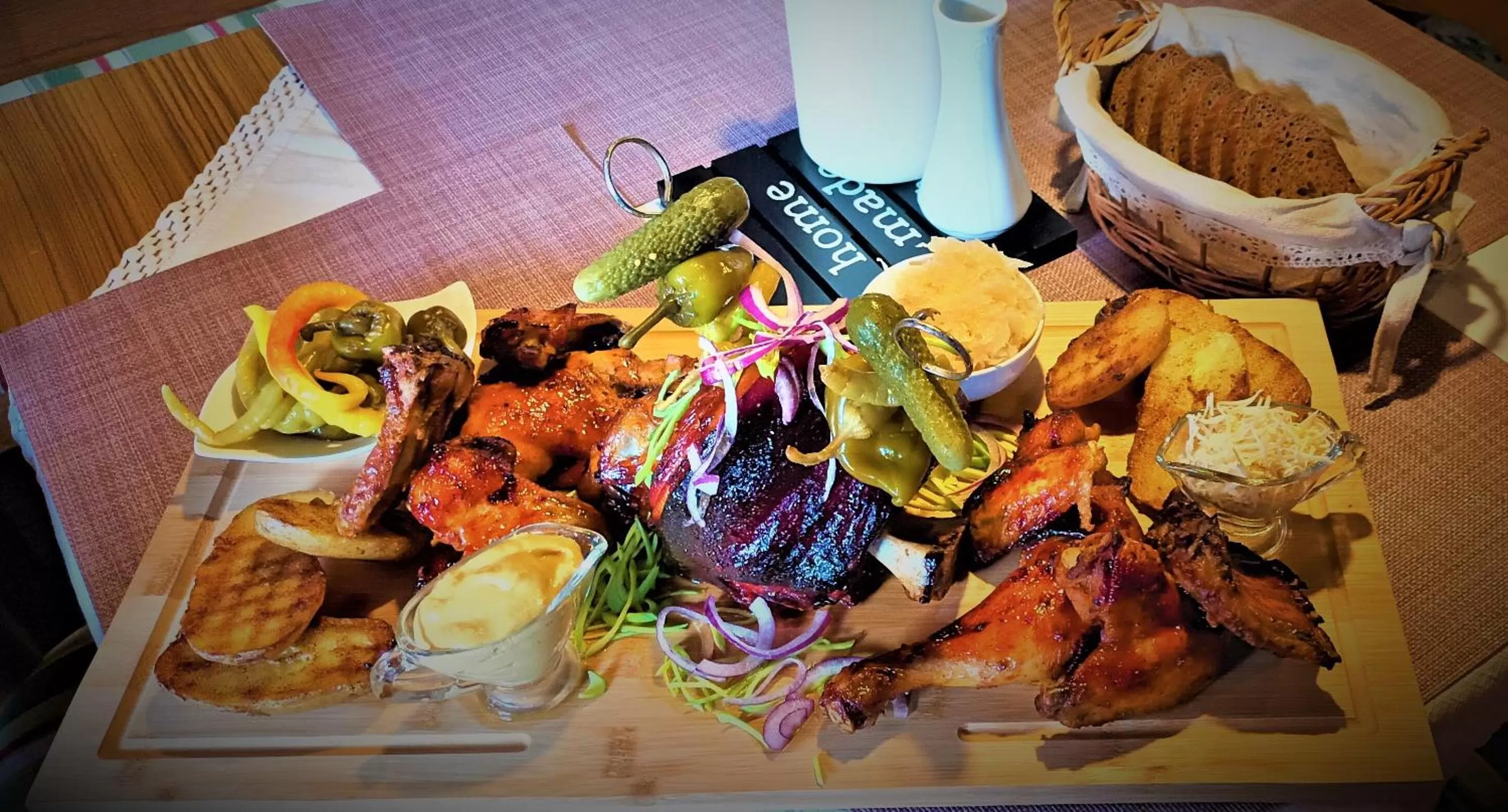 Dinner in Pension Marienhof