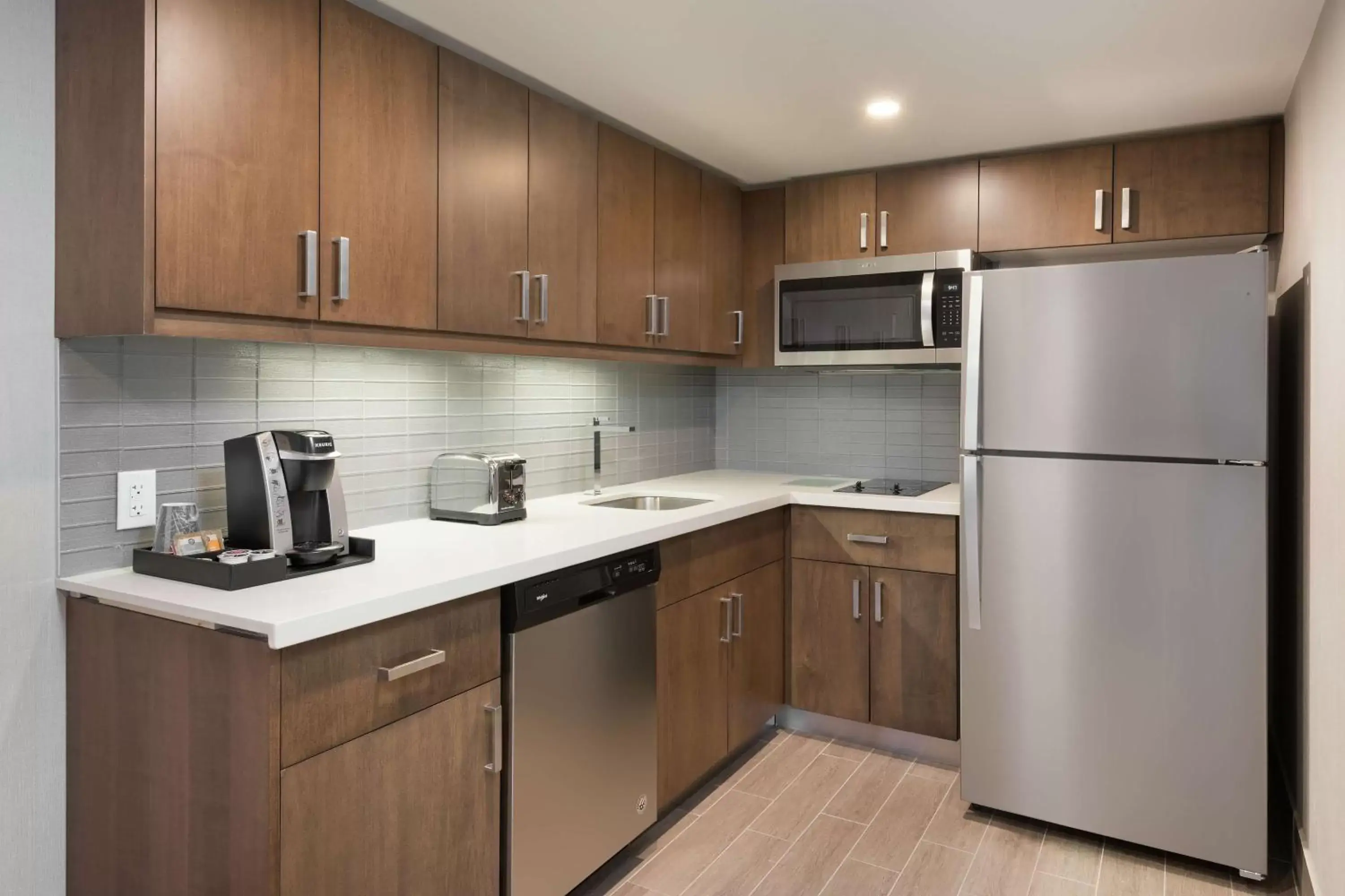 Bedroom, Kitchen/Kitchenette in Homewood Suites By Hilton Ottawa Downtown