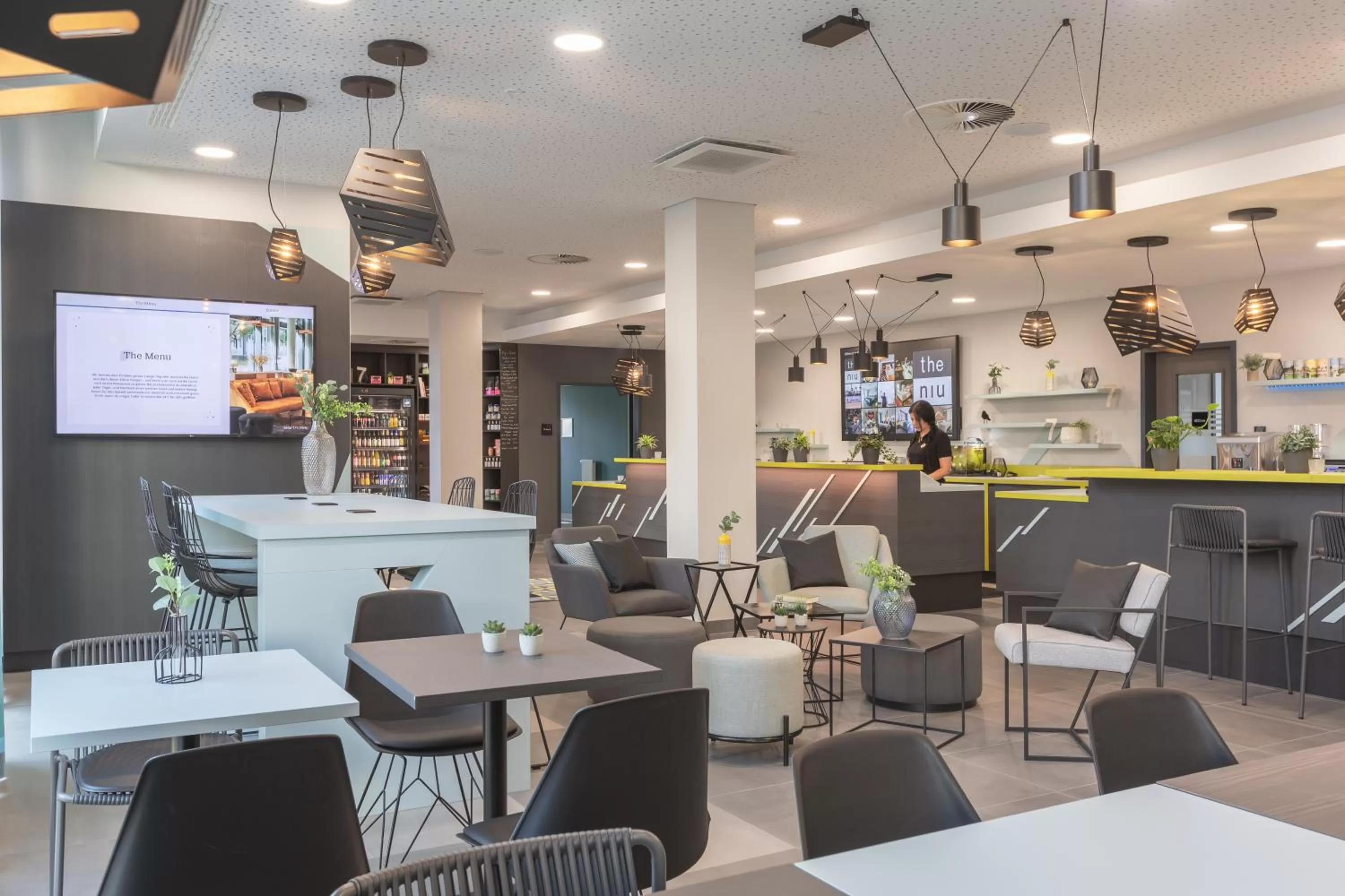 Lobby or reception in Holiday Inn - the niu, Seven Dusseldorf Ost by IHG