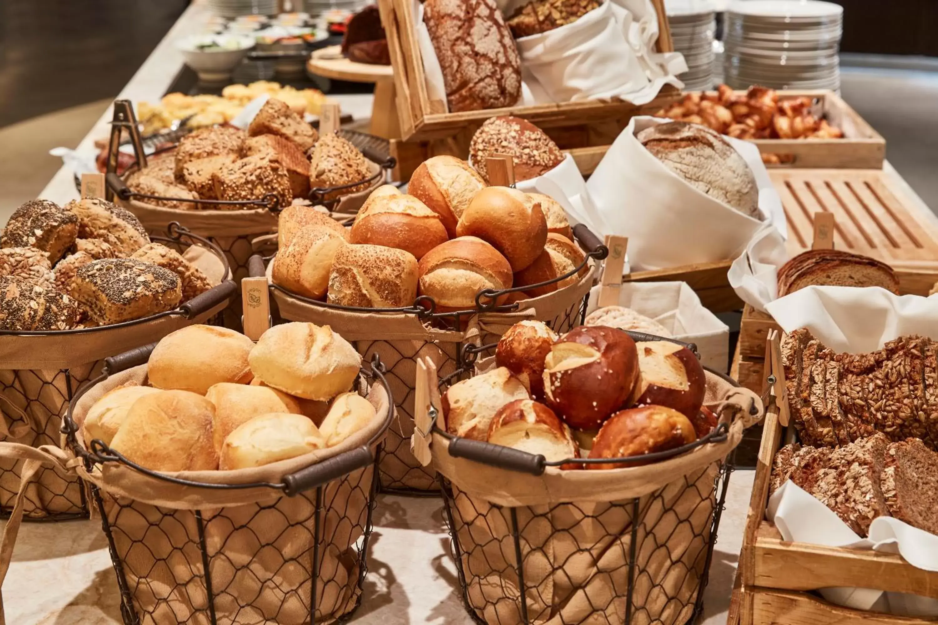 Breakfast in Steigenberger Hotel Hamburg