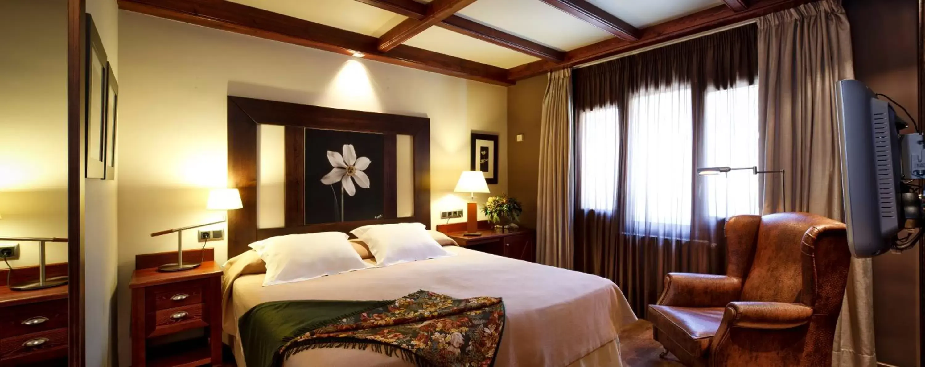 Bed in Hotel Ciria