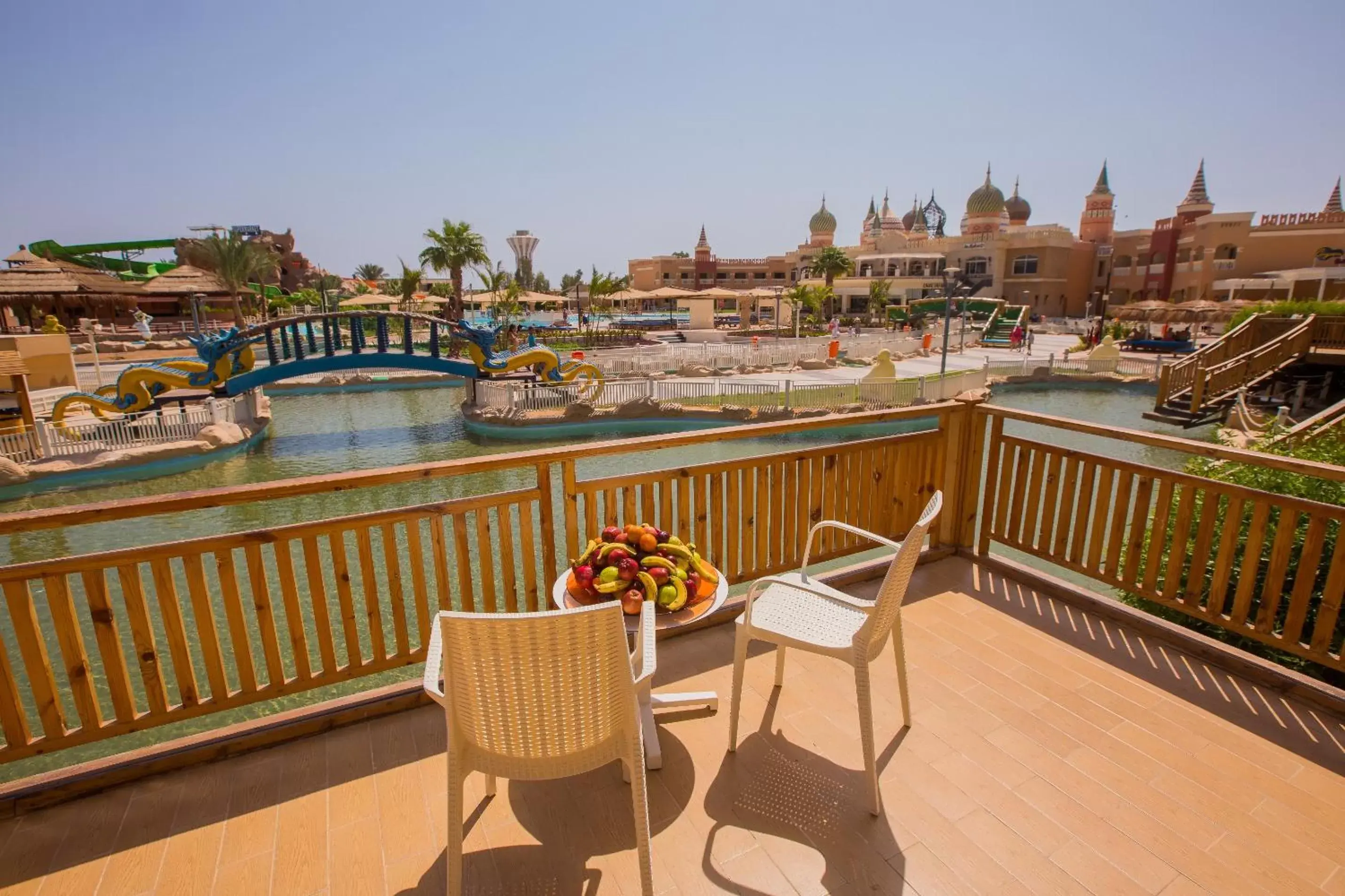 Balcony/Terrace in Pickalbatros Aqua Blu Sharm El Sheikh