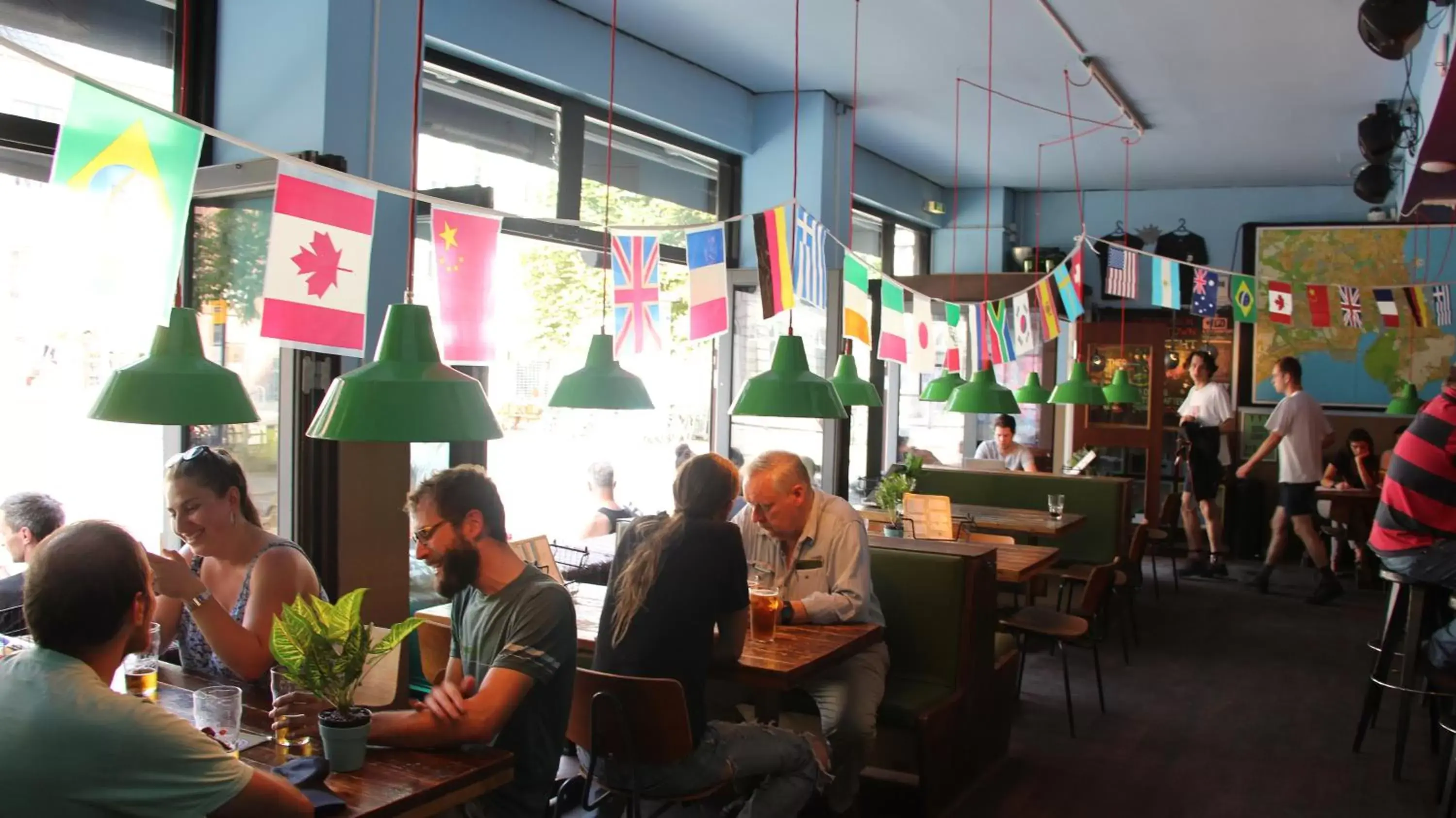 Lounge or bar in Copenhagen Downtown Hostel Lounge or bar in Copenhagen Downtown Hostel