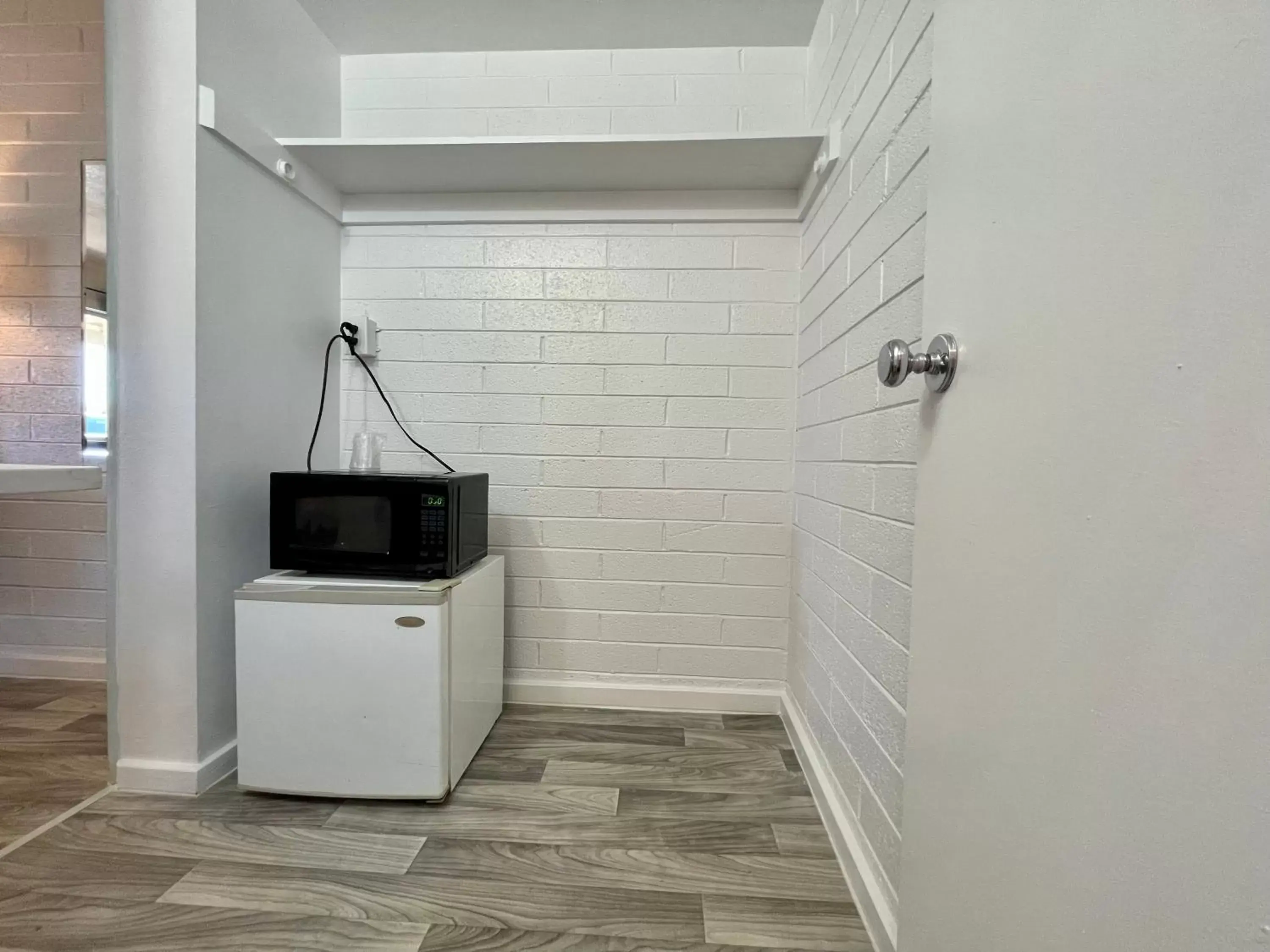 Bathroom in The Postcard Motel