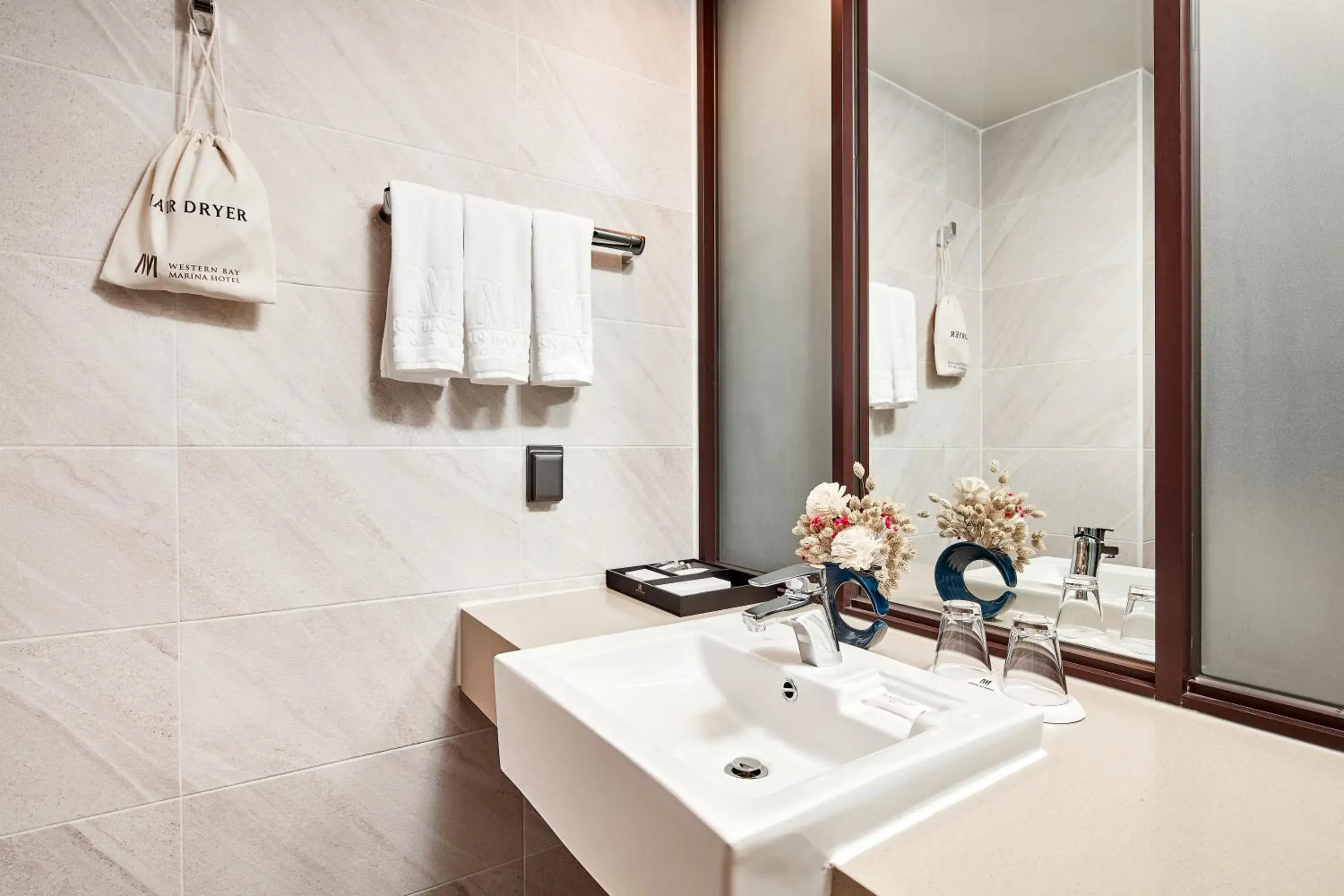 Bathroom in Westernbay Marina Hotel