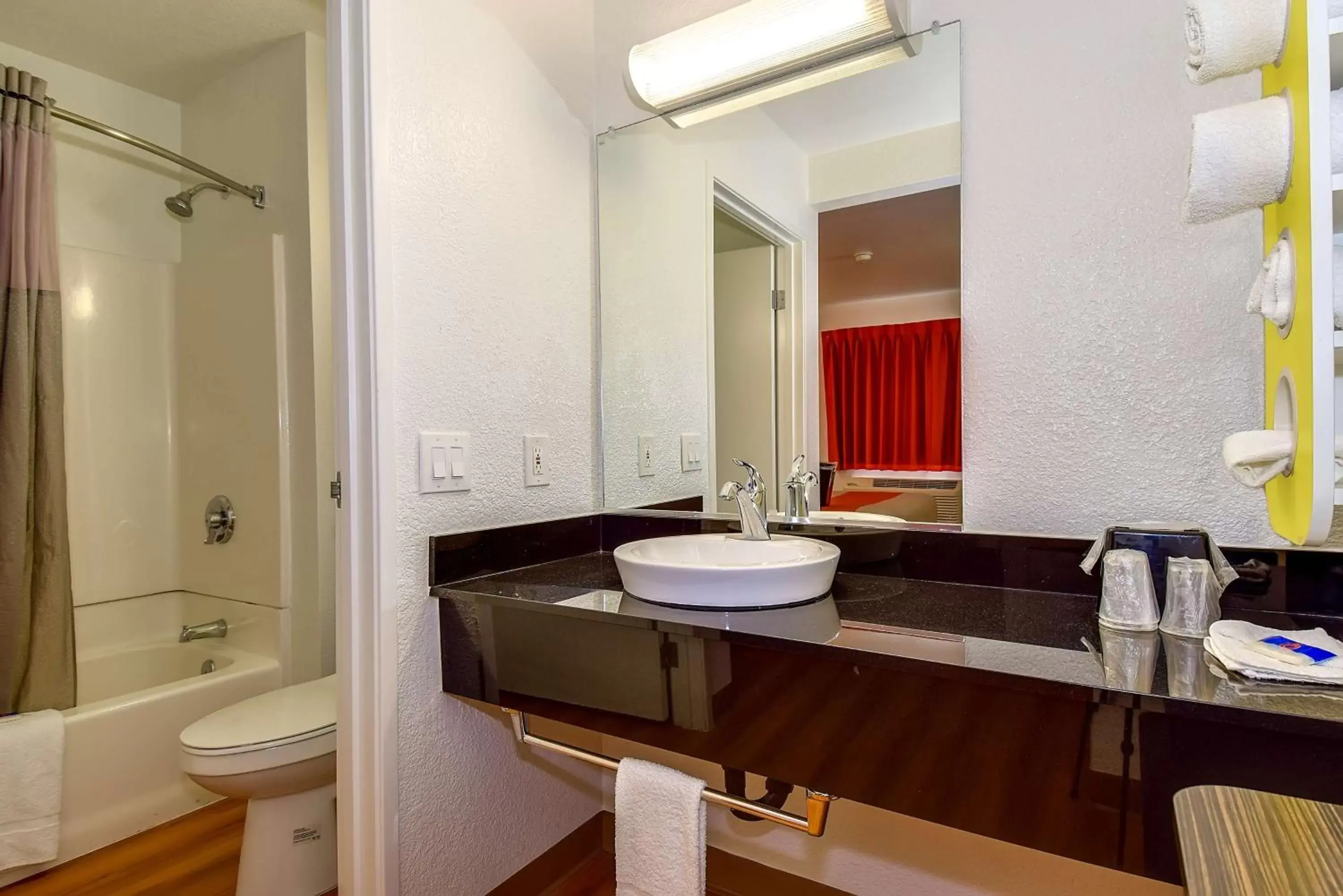 Shower, Bathroom in Motel 6-Riverside, CA - South
