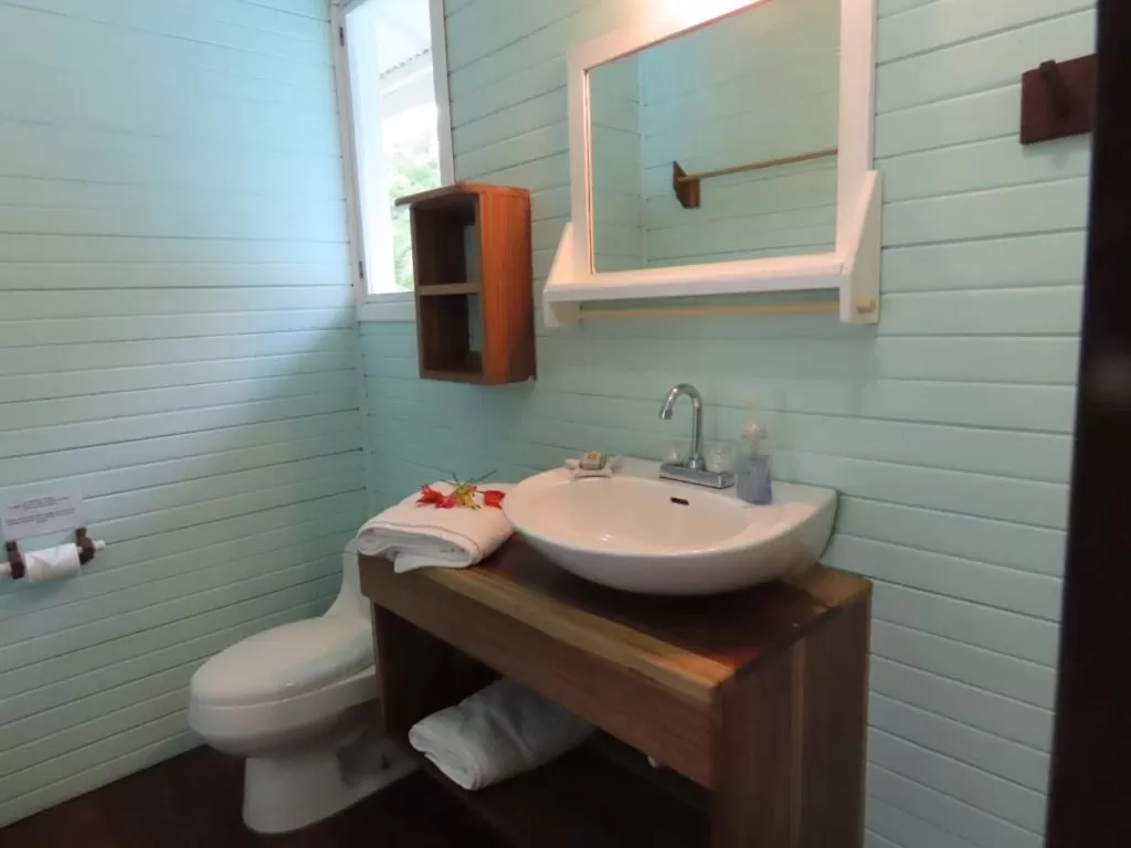 Bathroom in Sand Dollar Beach Bed & Breakfast
