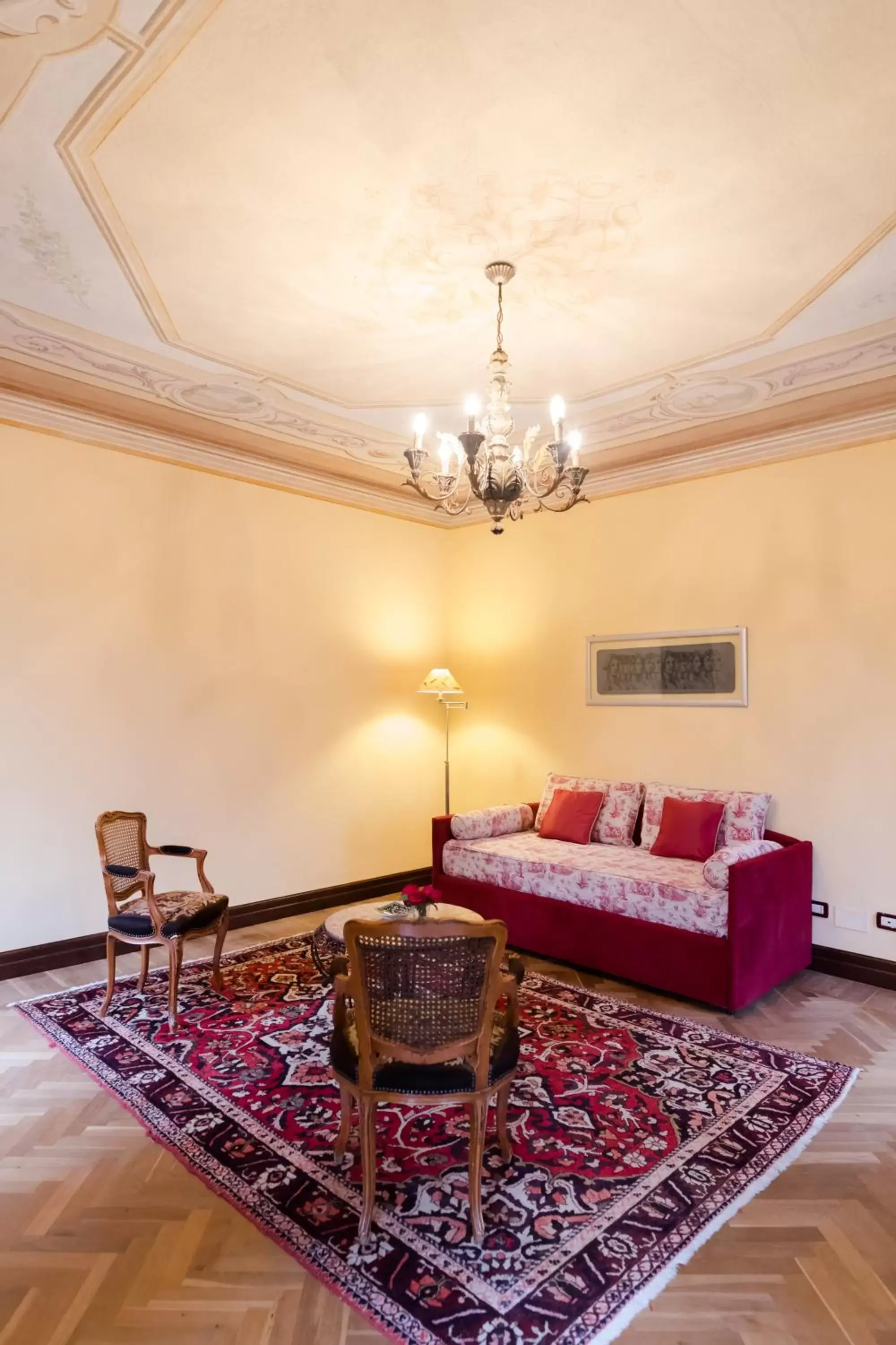 Living room, Seating Area in B&B Villa Nichesola