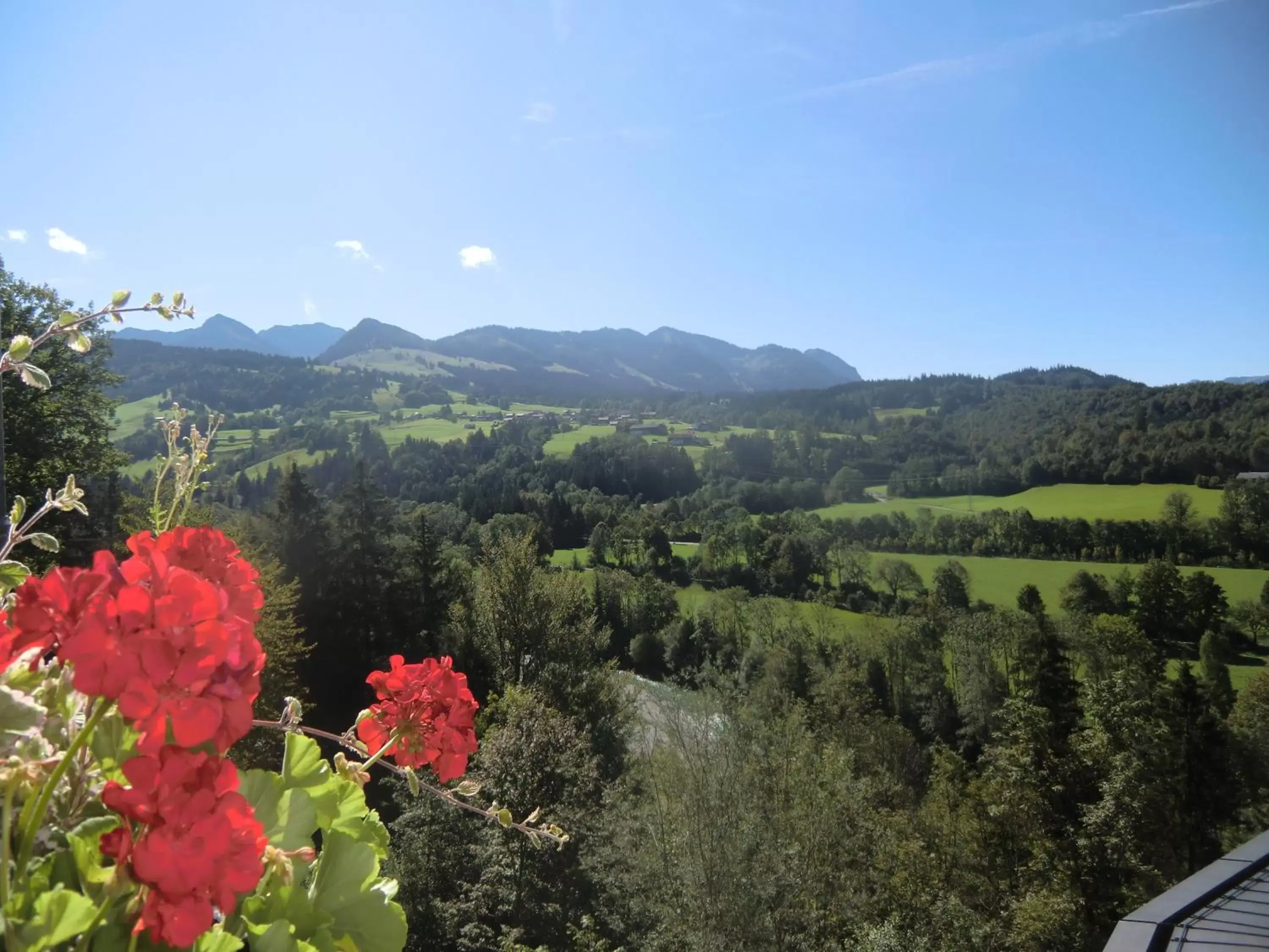 View (from property/room) in AllgäuStern Hotel