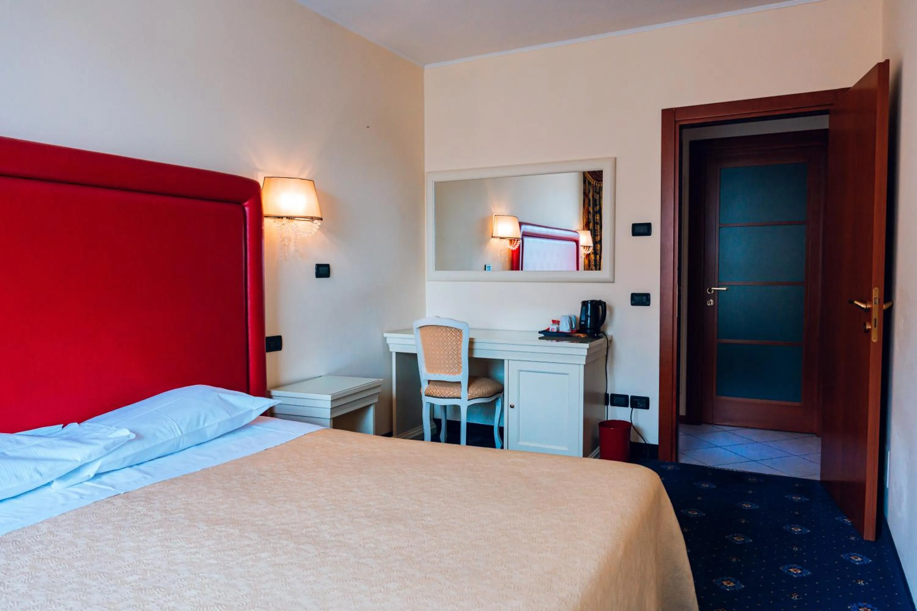 Bed in Panoramic Rooms Torre della Vittoria