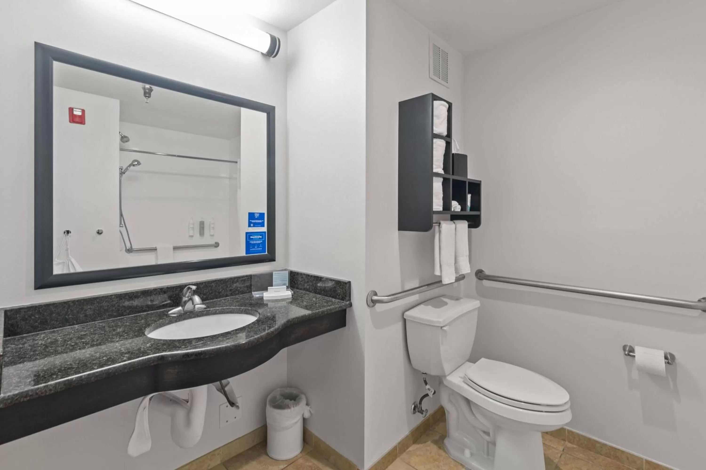 Bathroom in Hampton Inn Atlanta-Woodstock