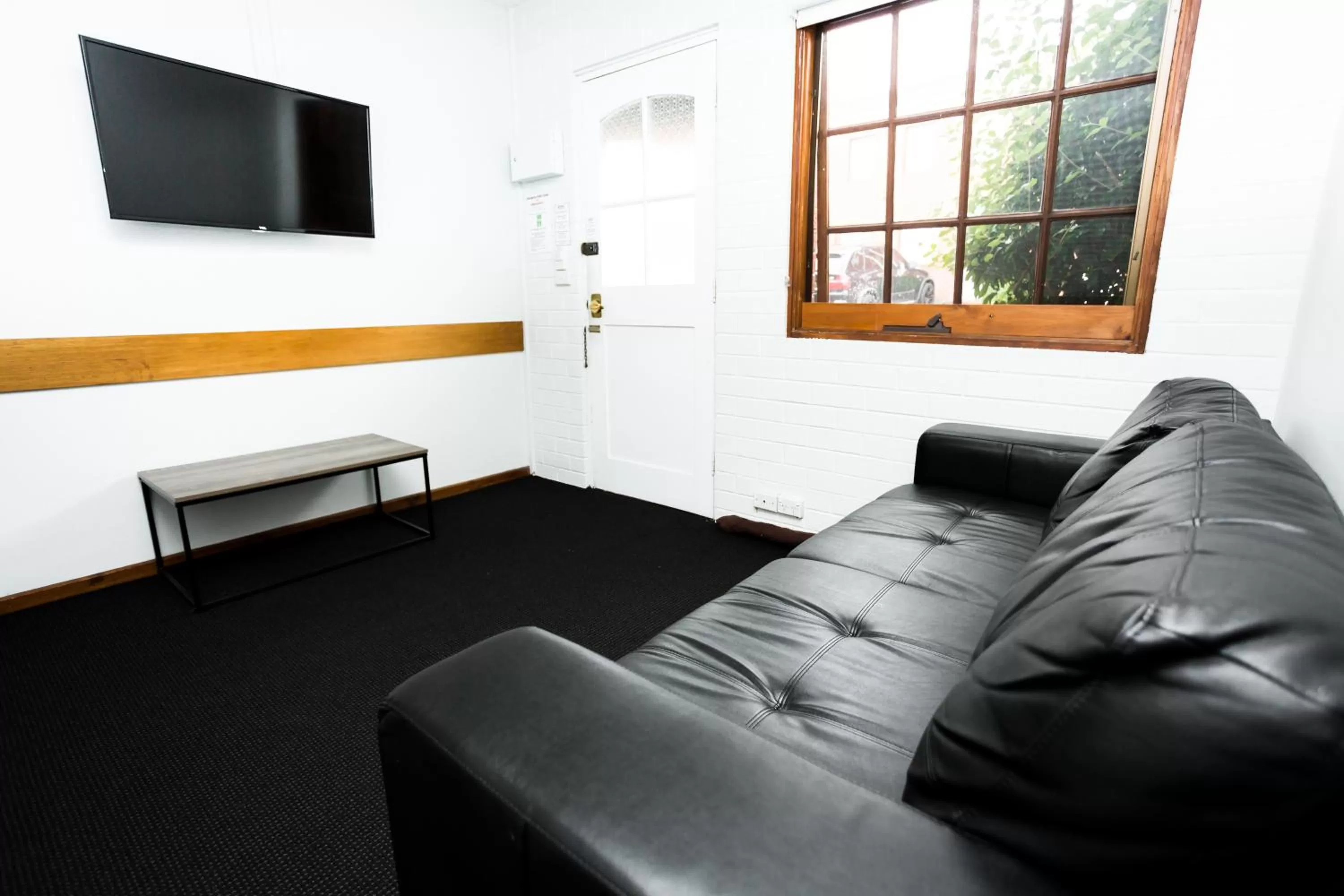 Living room in Bay Hotel Apartments