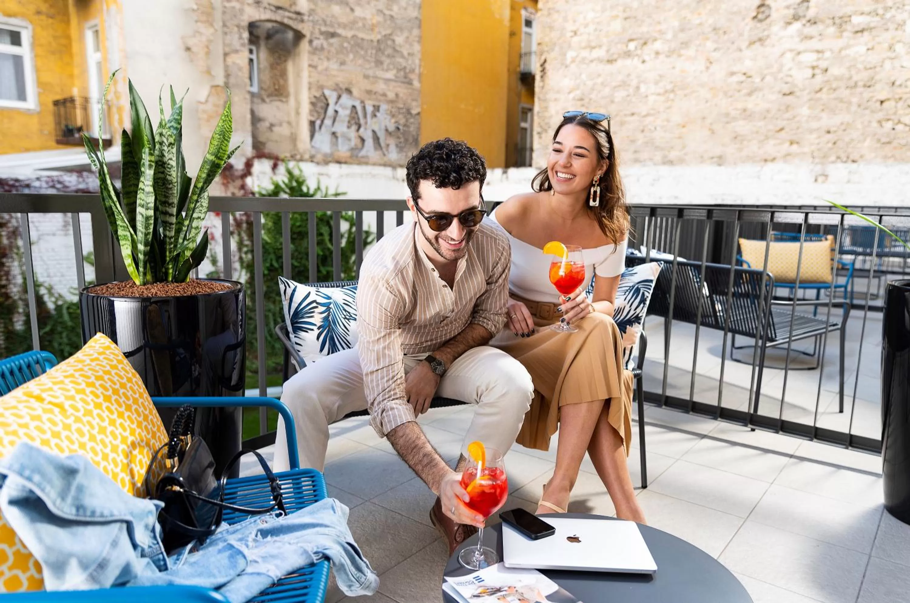 Patio in Three Corners Lifestyle Hotel
