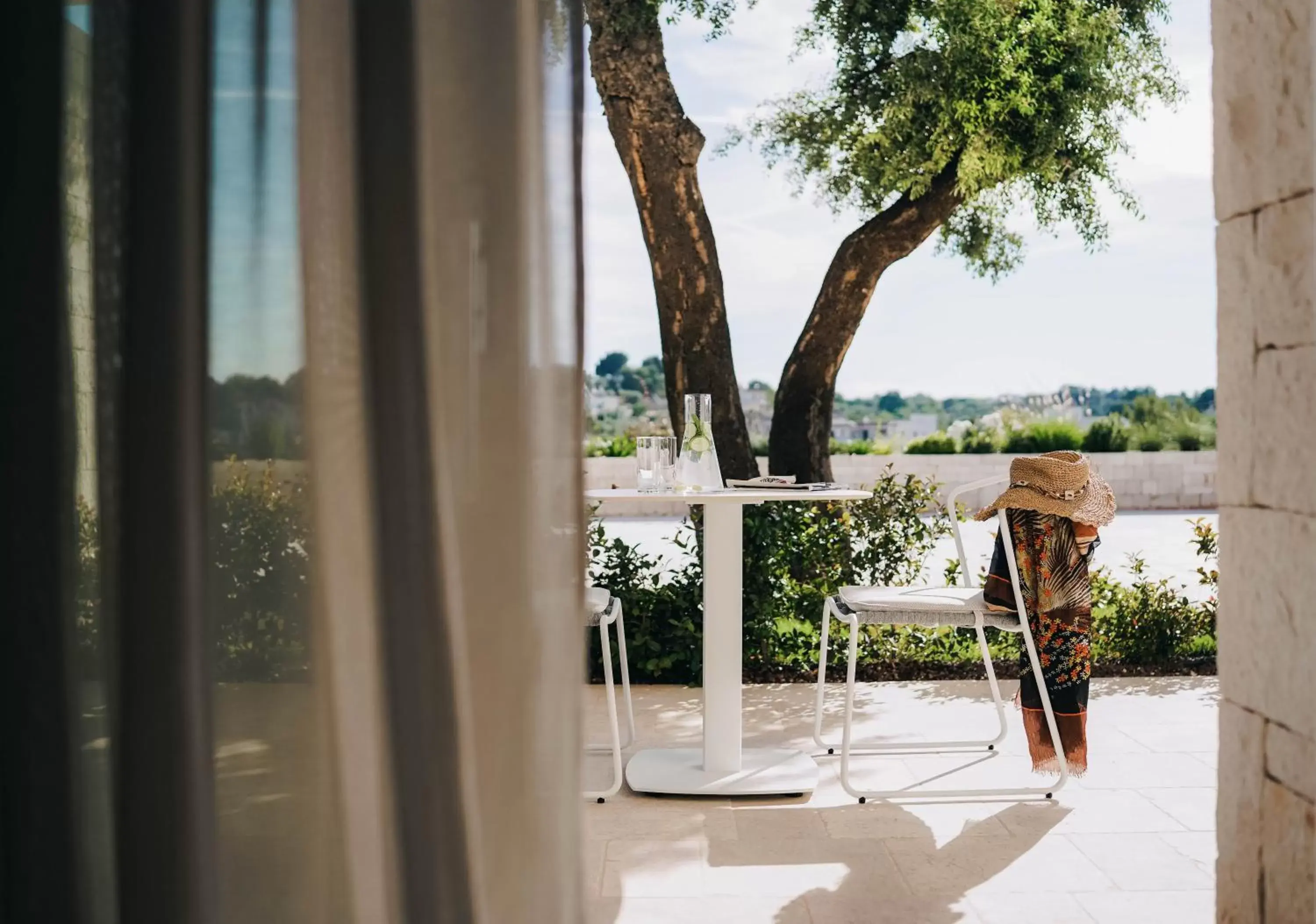 Garden view in Essenza Relais Contemporaneo