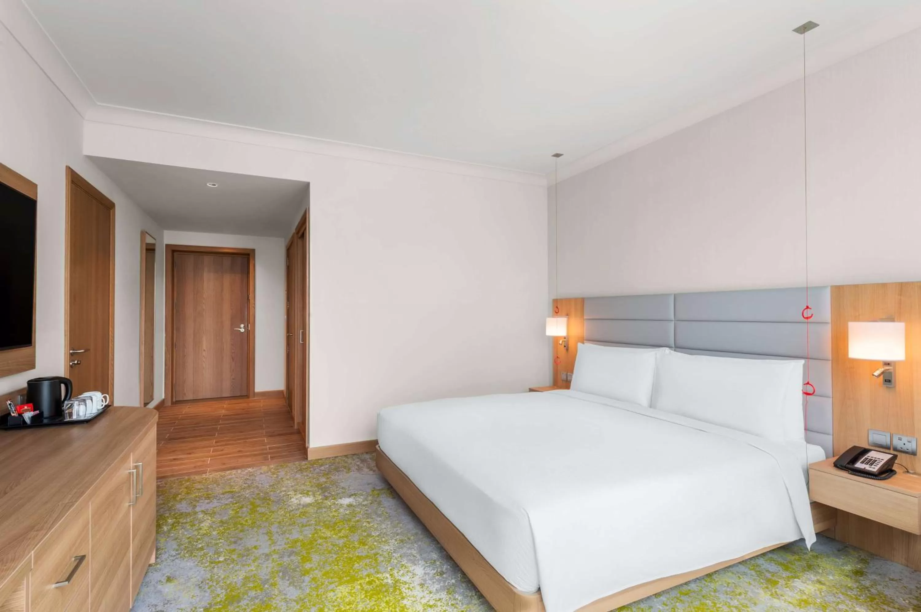 Bed in Hilton Garden Inn Kuwait