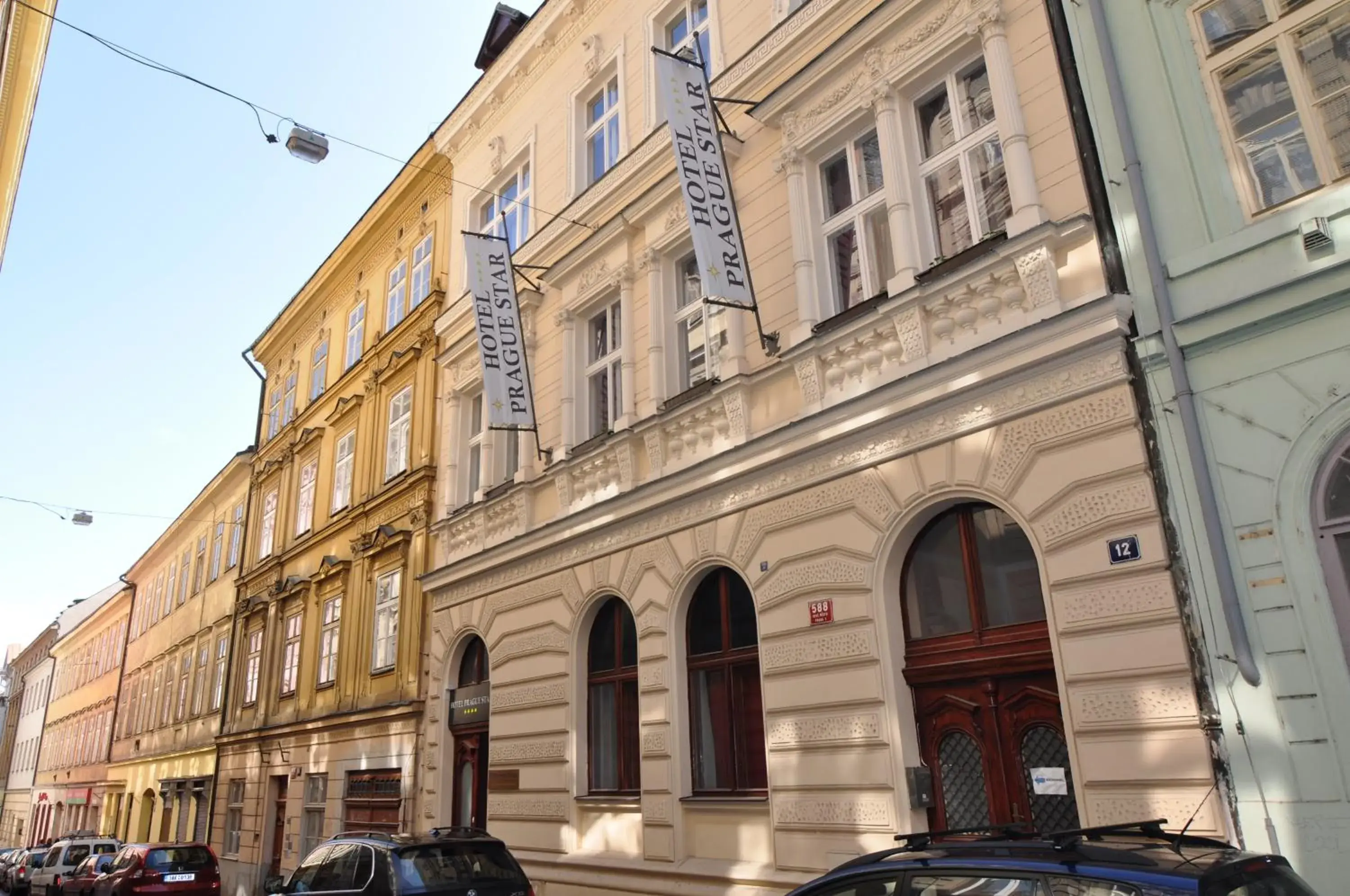 Facade/entrance, Property Building in Hotel Prague Star