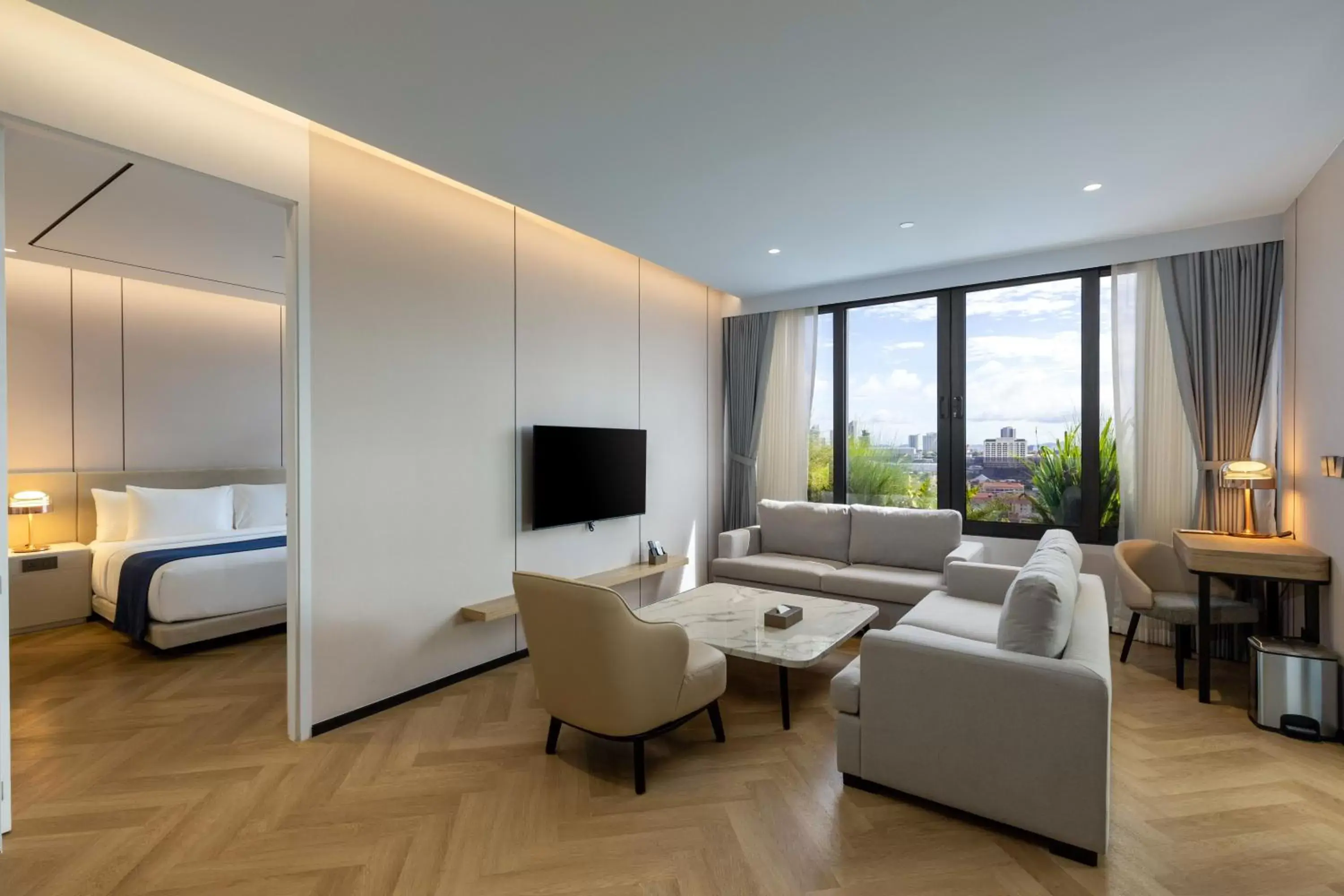 Living room, Seating Area in Arbour Hotel and Residence