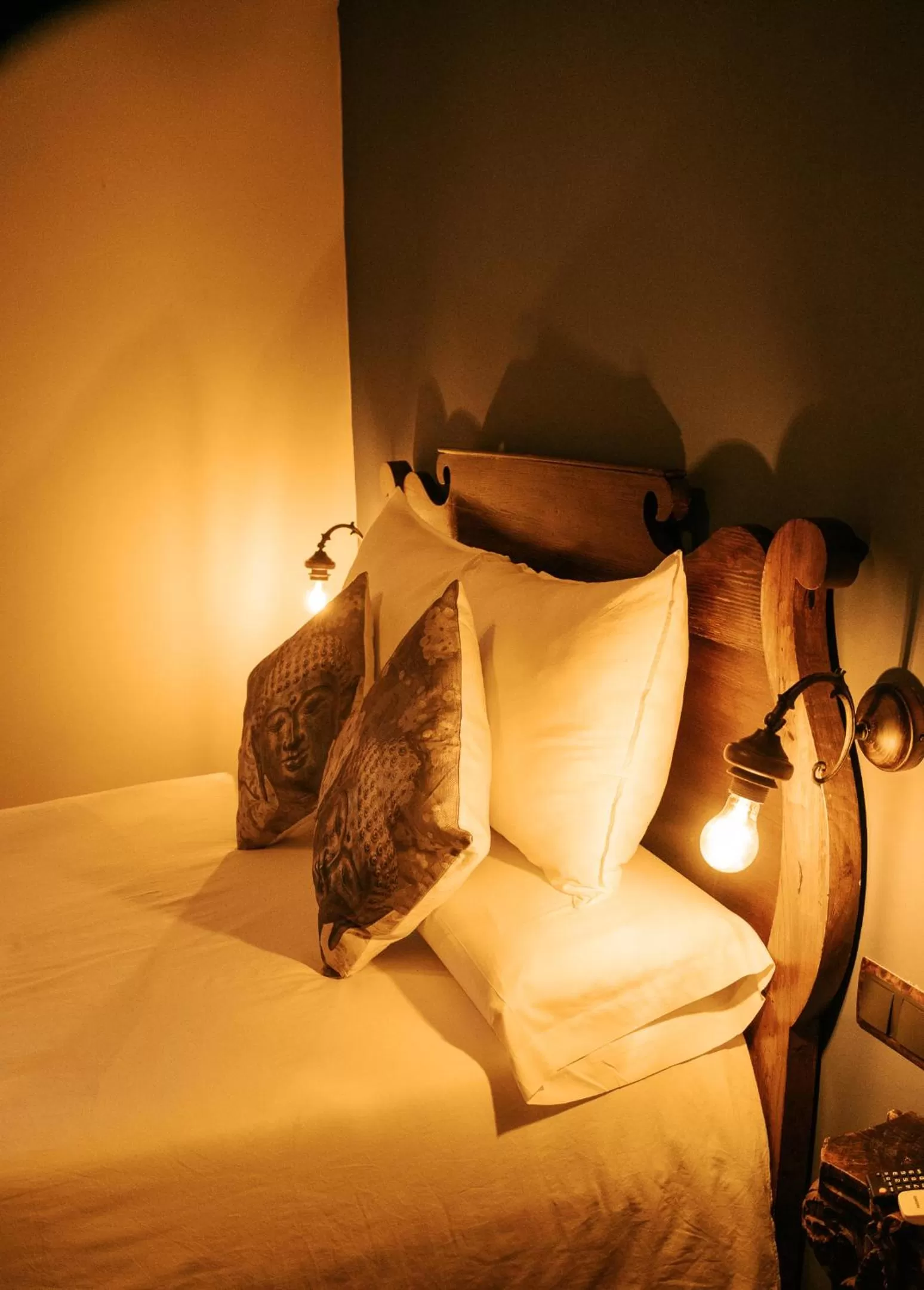 Bed in Hospedería Ballesteros