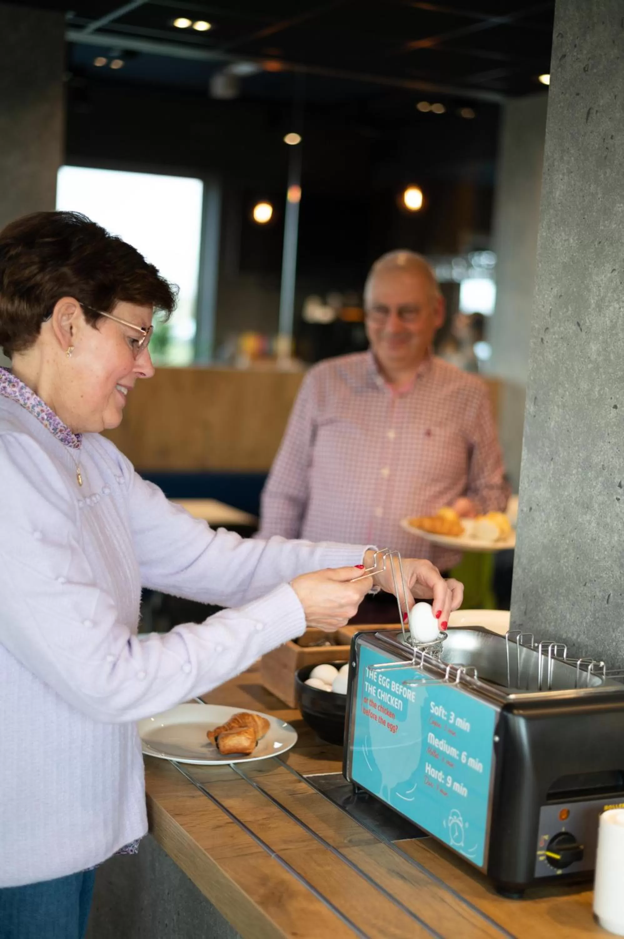 Breakfast in ibis budget Oostende Airport