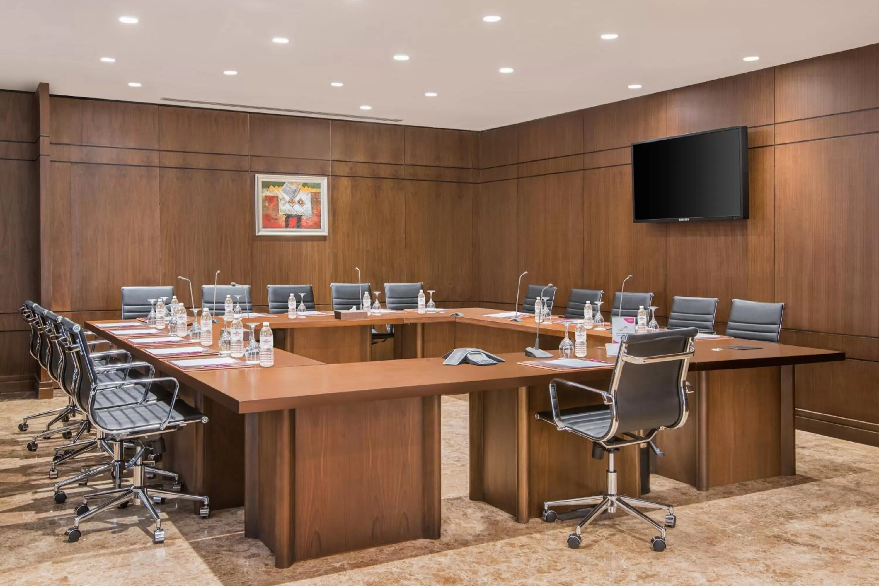 Meeting/conference room in Crowne Plaza Madinah by IHG