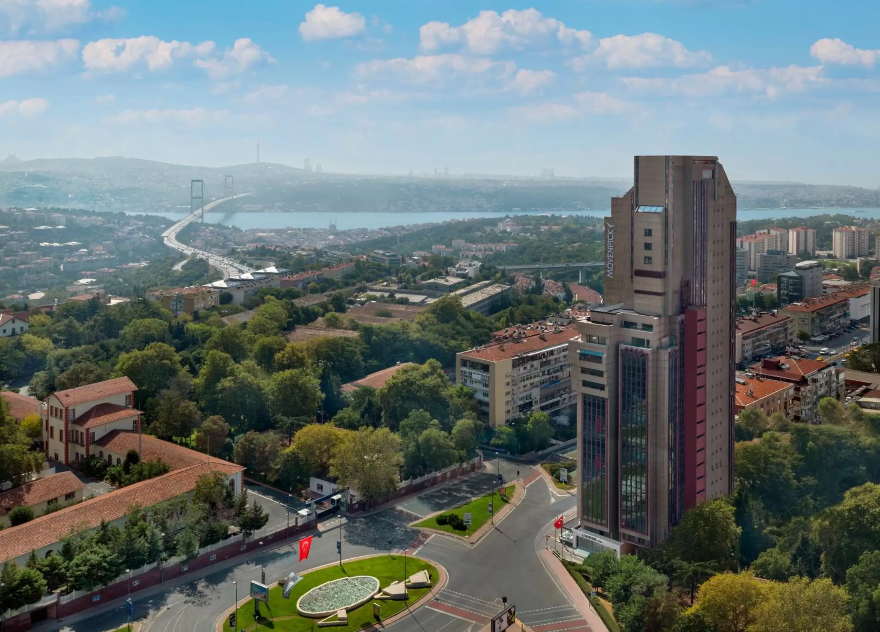 Property building, Bird's-eye View in Mövenpick Hotel Istanbul Bosphorus