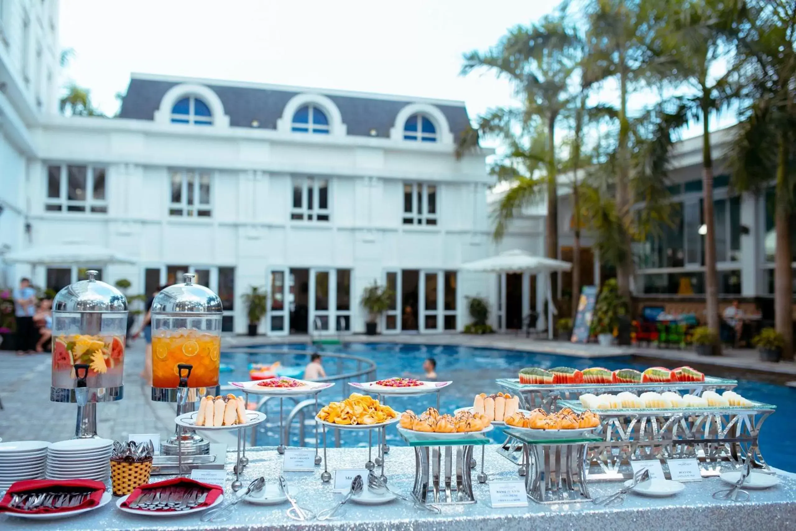 Swimming pool in Ninh Binh Legend Hotel Swimming pool in Ninh Binh Legend Hotel